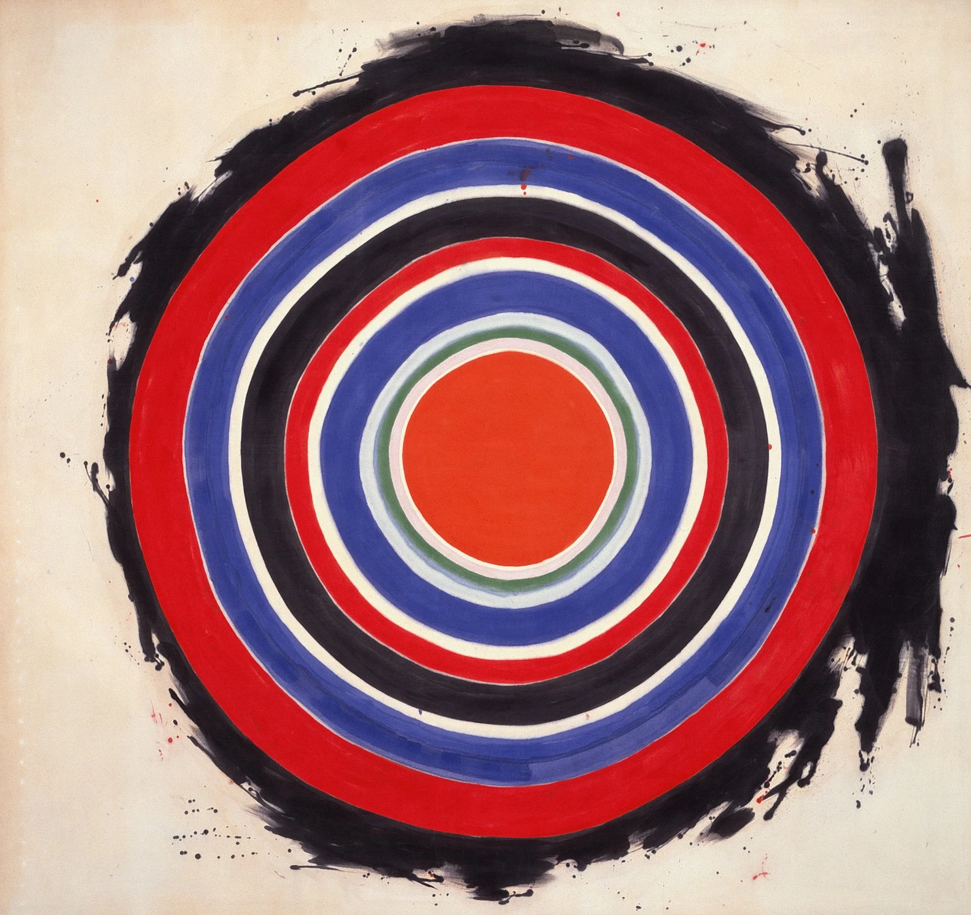 Kenneth Noland, Beginning, 1958