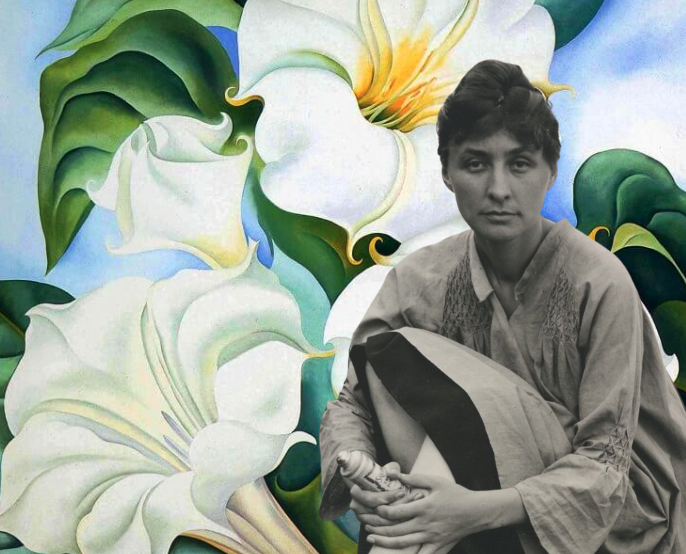 Paint Like Georgia O'Keeffe