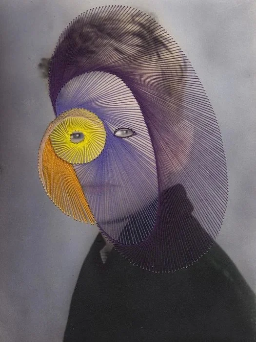 Embroidered Photograph, Maurizio Anzeri, Saatchi Gallery