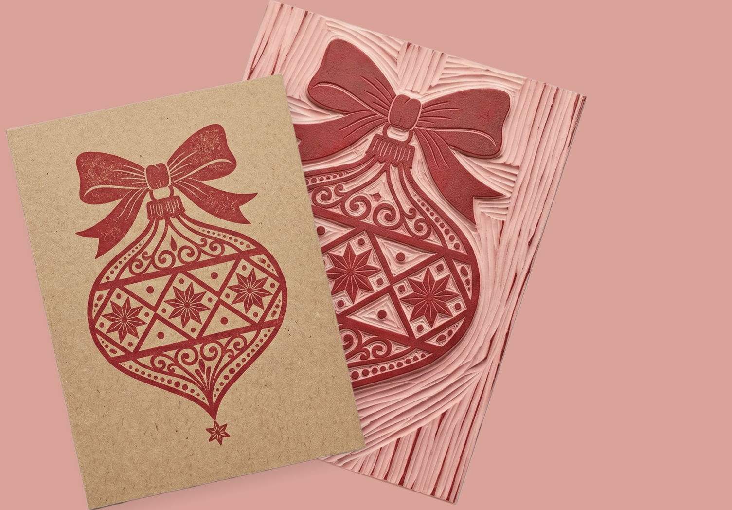 Linocut Stationary
