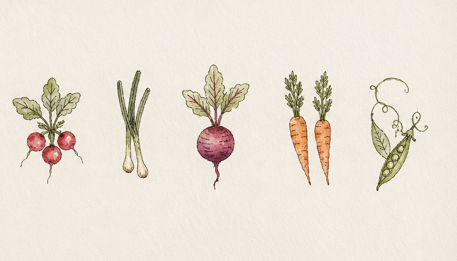Watercolors: Autumn Harvest