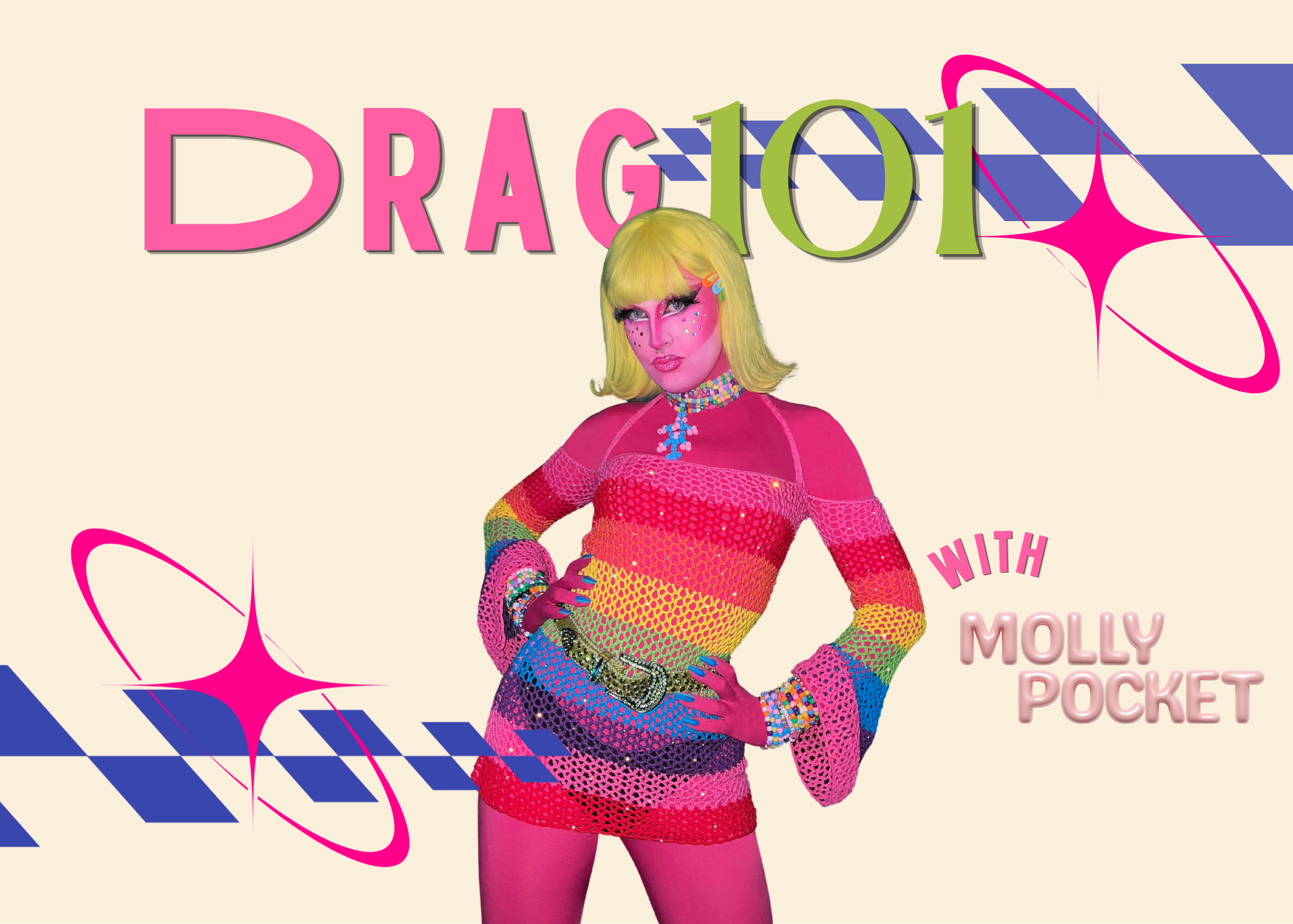 Drag &amp; Halloween Costume Makeup with Molly Pocket