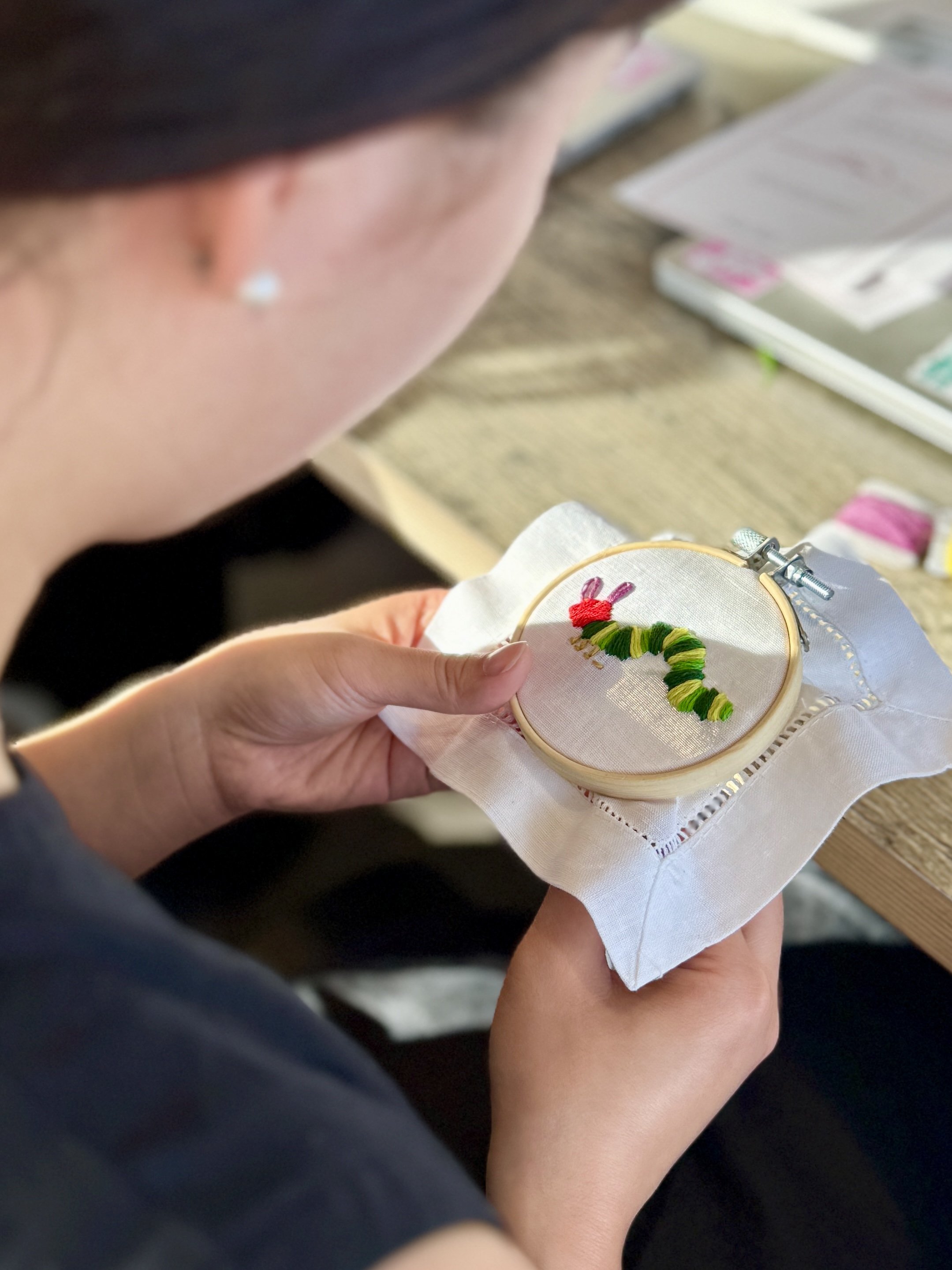 Embroidered Cocktail Napkins
