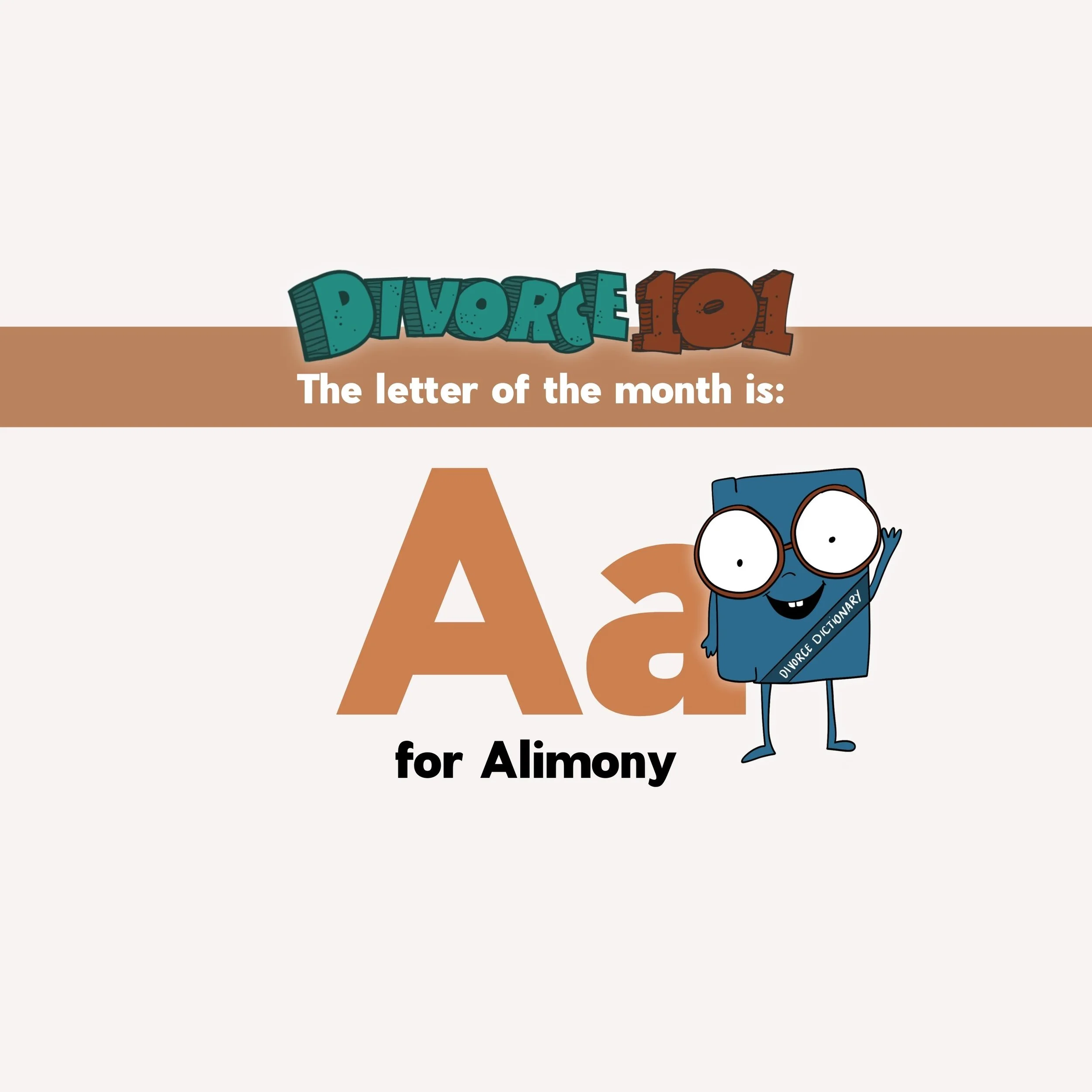Divorce 101: A Is for Alimony (and April)