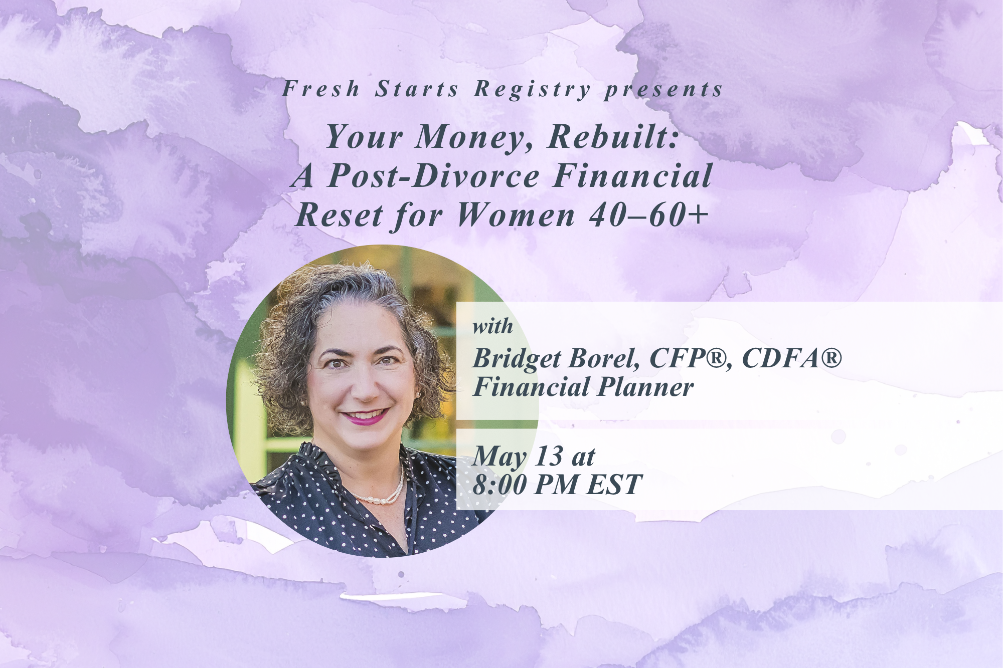 Your Money, Rebuilt: A Post-Divorce Financial Reset for Women 40–60+