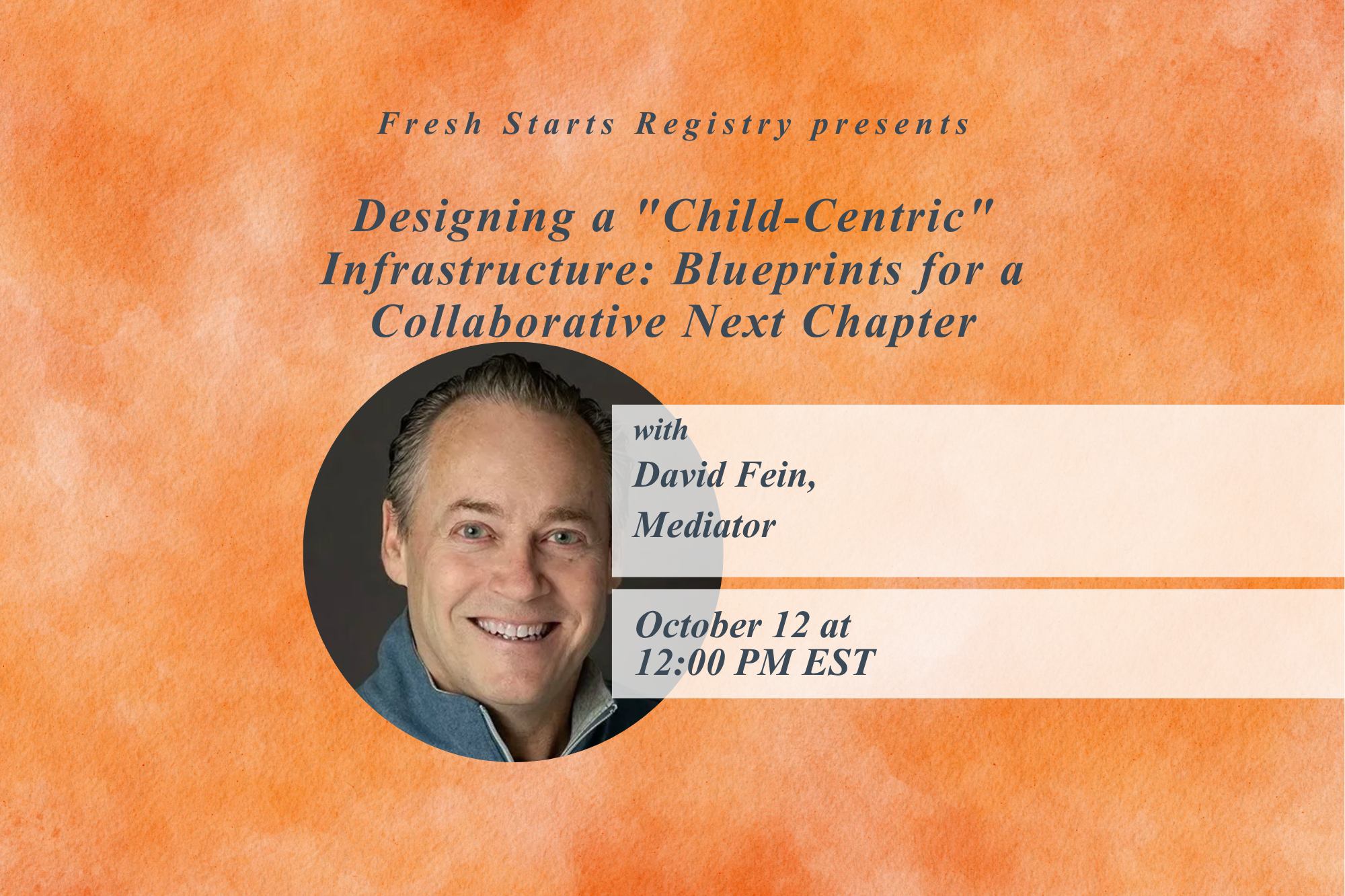 Designing a "Child-Centric" Infrastructure: Blueprints for a Collaborative Next Chapter