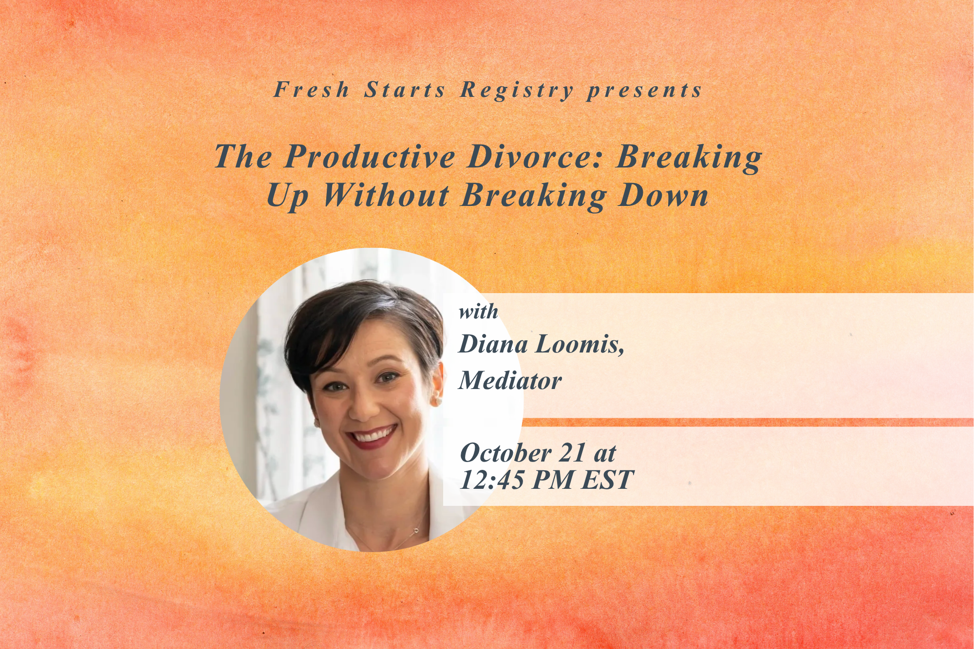 The Productive Divorce: Breaking Up Without Breaking Down