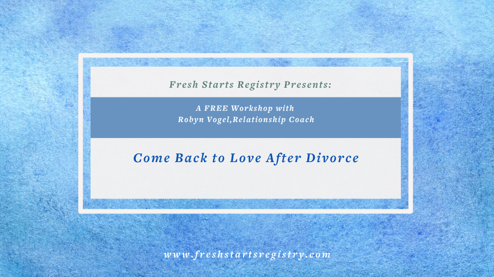 Come Back to Love After Divorce