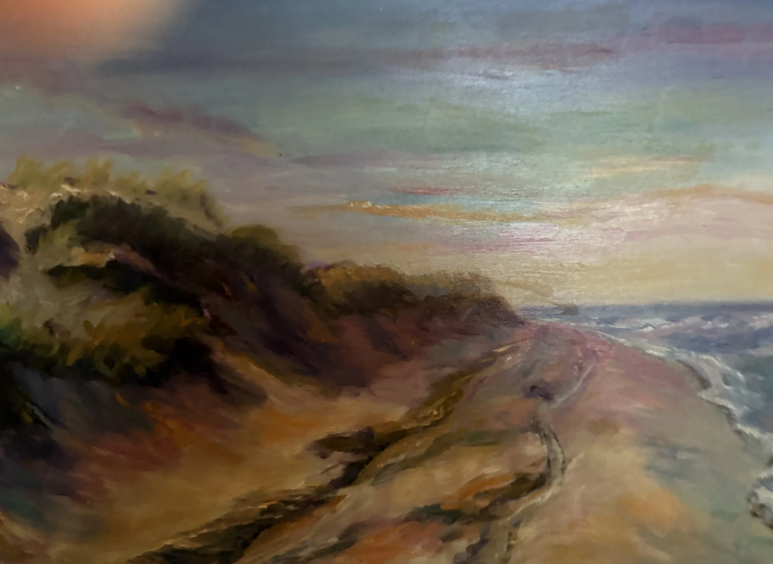 Painting of shore side