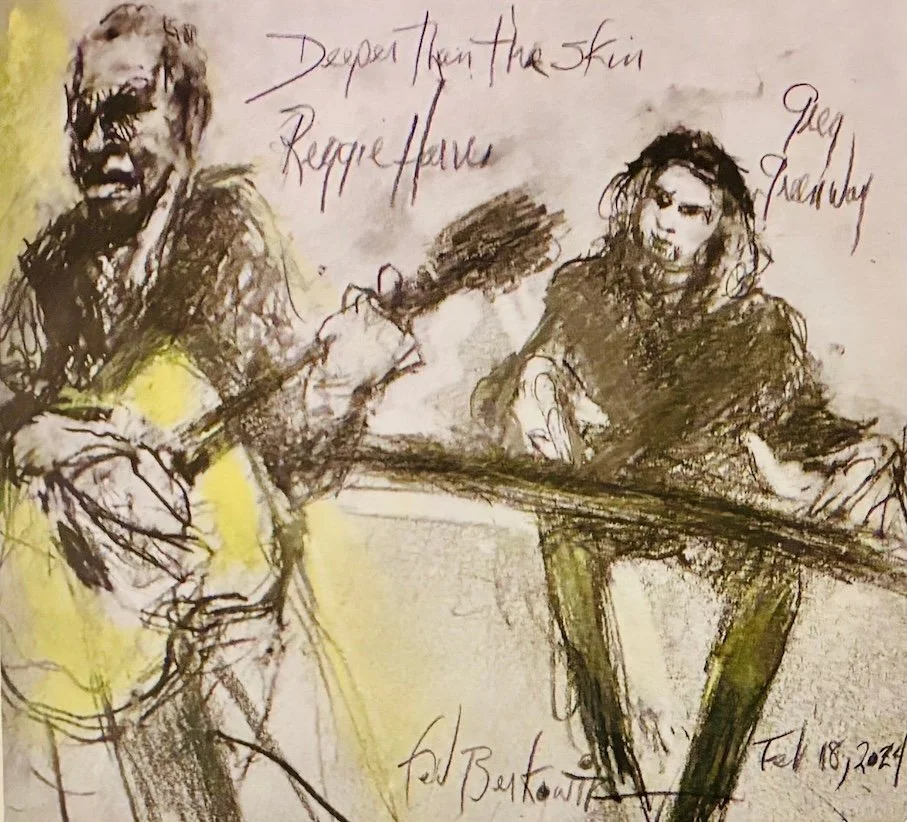 Deeper than the Skin, Ted Berkowitz
Drawing, 17"x13", $225