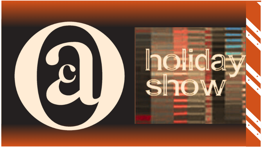 OAC Logo on holiday gift box