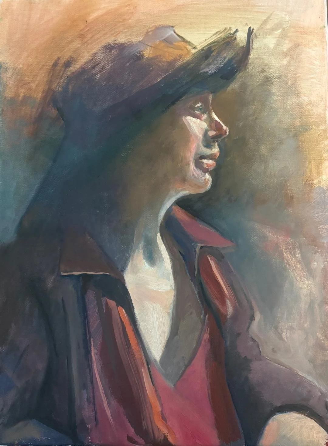 Marie, Beatrice DiMartino
Oil, 12"x16", $600