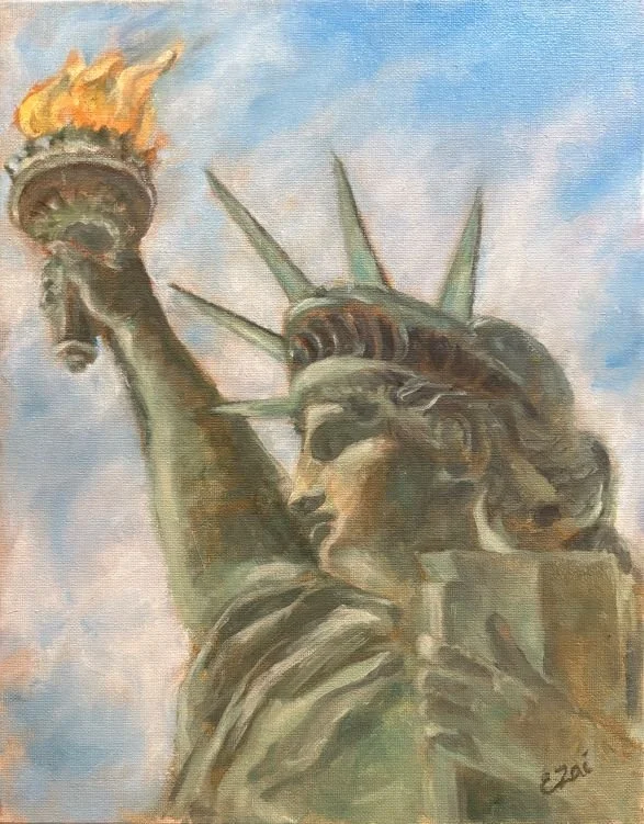 Our Lady Liberty.  Ethel Zai
