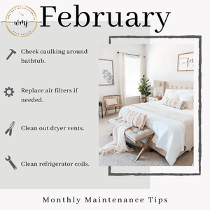 February Homeowner Maintenance Tips  