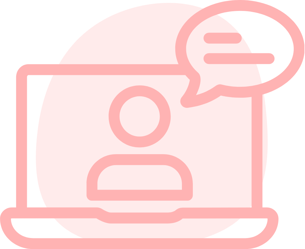 virtual therapy session icon