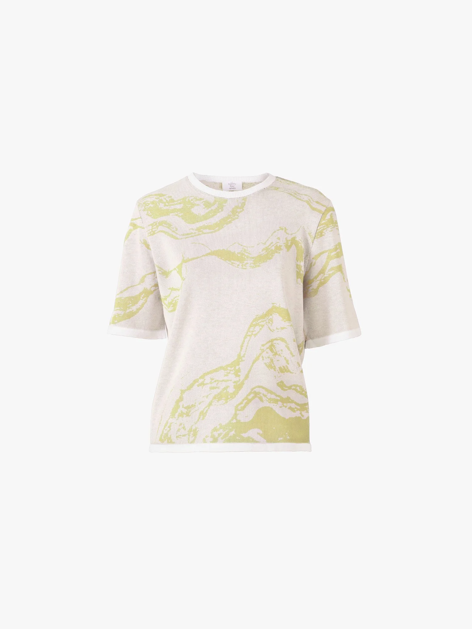 T-Shirt 10 "Summer Splash" Jacquard Citron