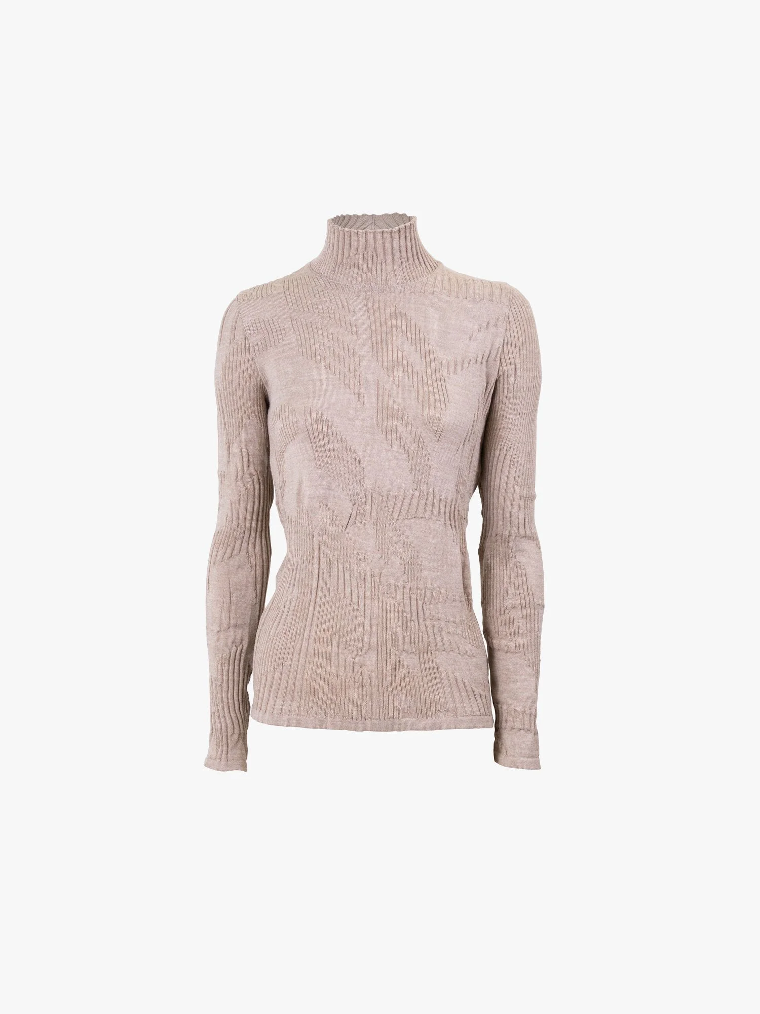 Turtleneck 1.2 Merino Reh meliert