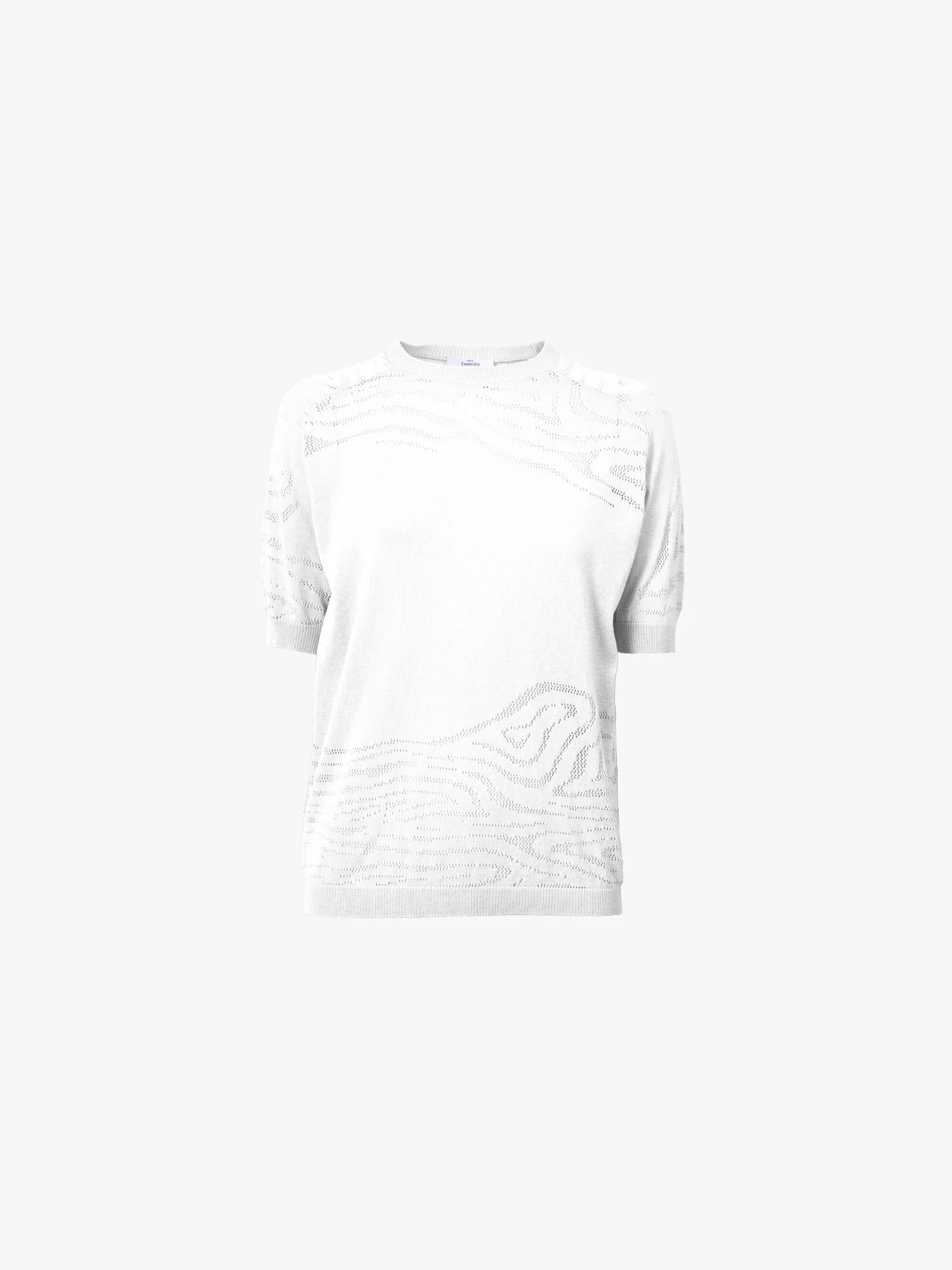 T-Shirt 12.3 Organic Cotton + Weiss