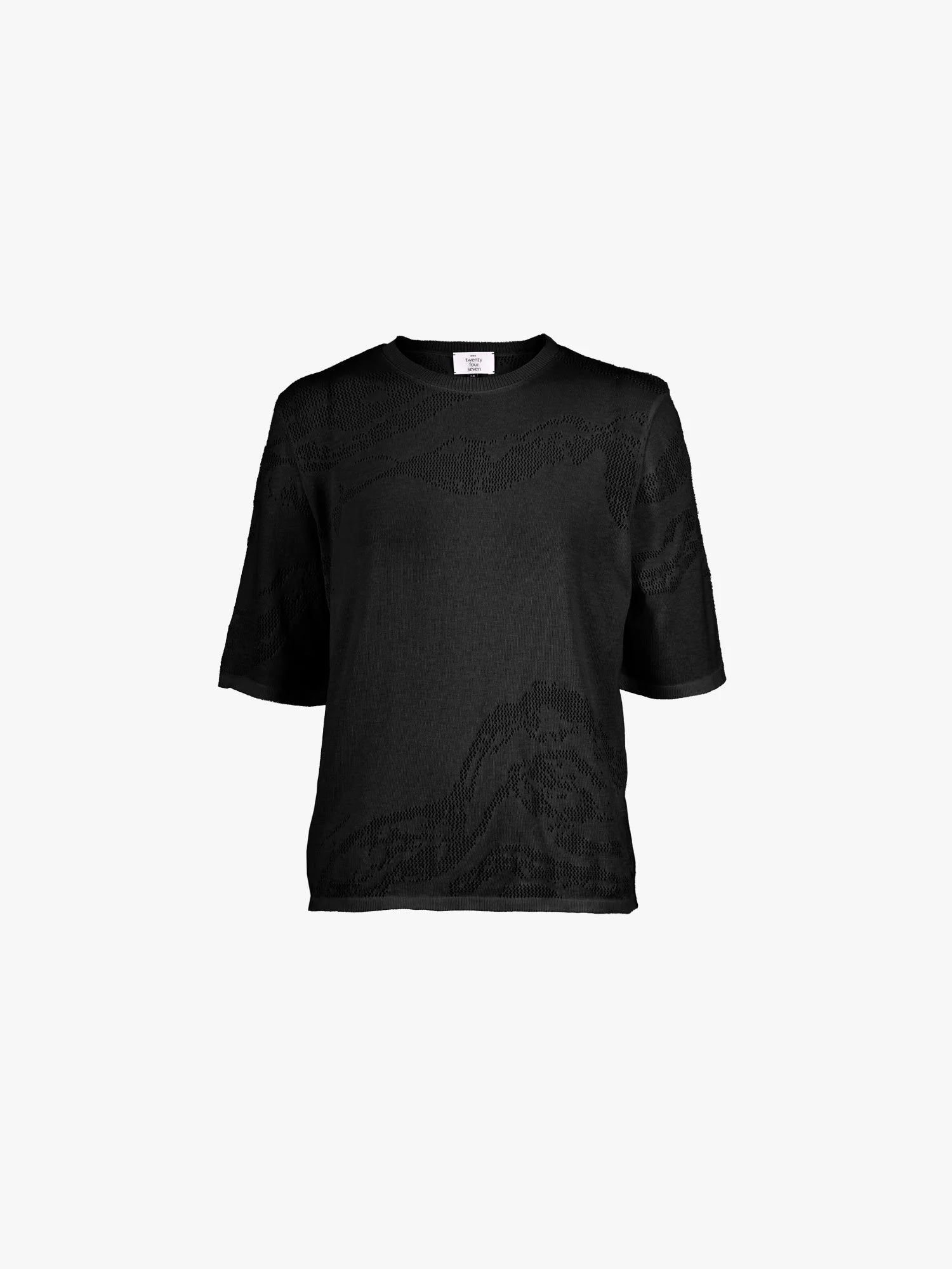T-Shirt 10 "Summer Splash" Organic Cotton + Schwarz