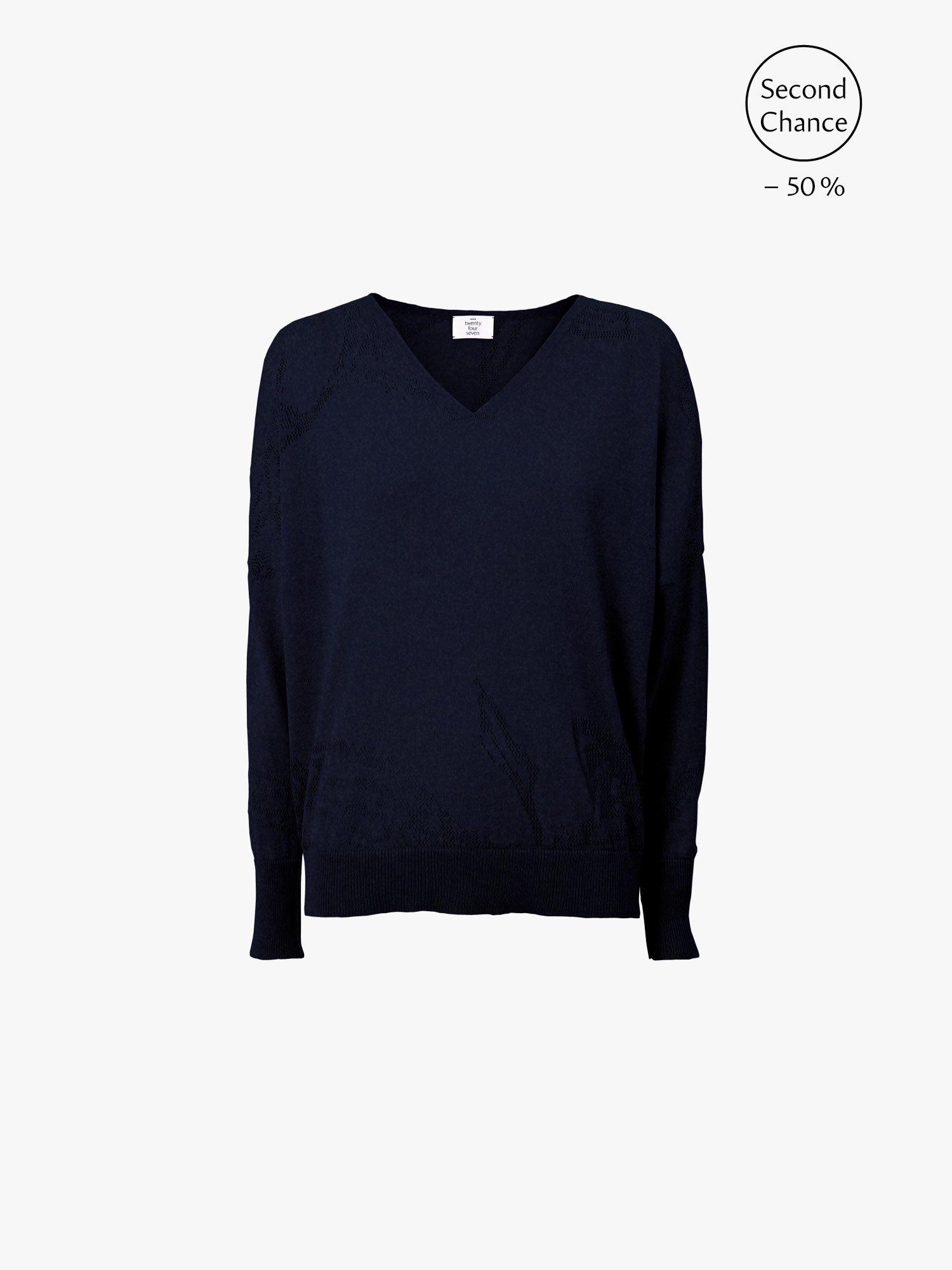 Pullover 12.19 Fine Merino/Cashmere Dunkelblau