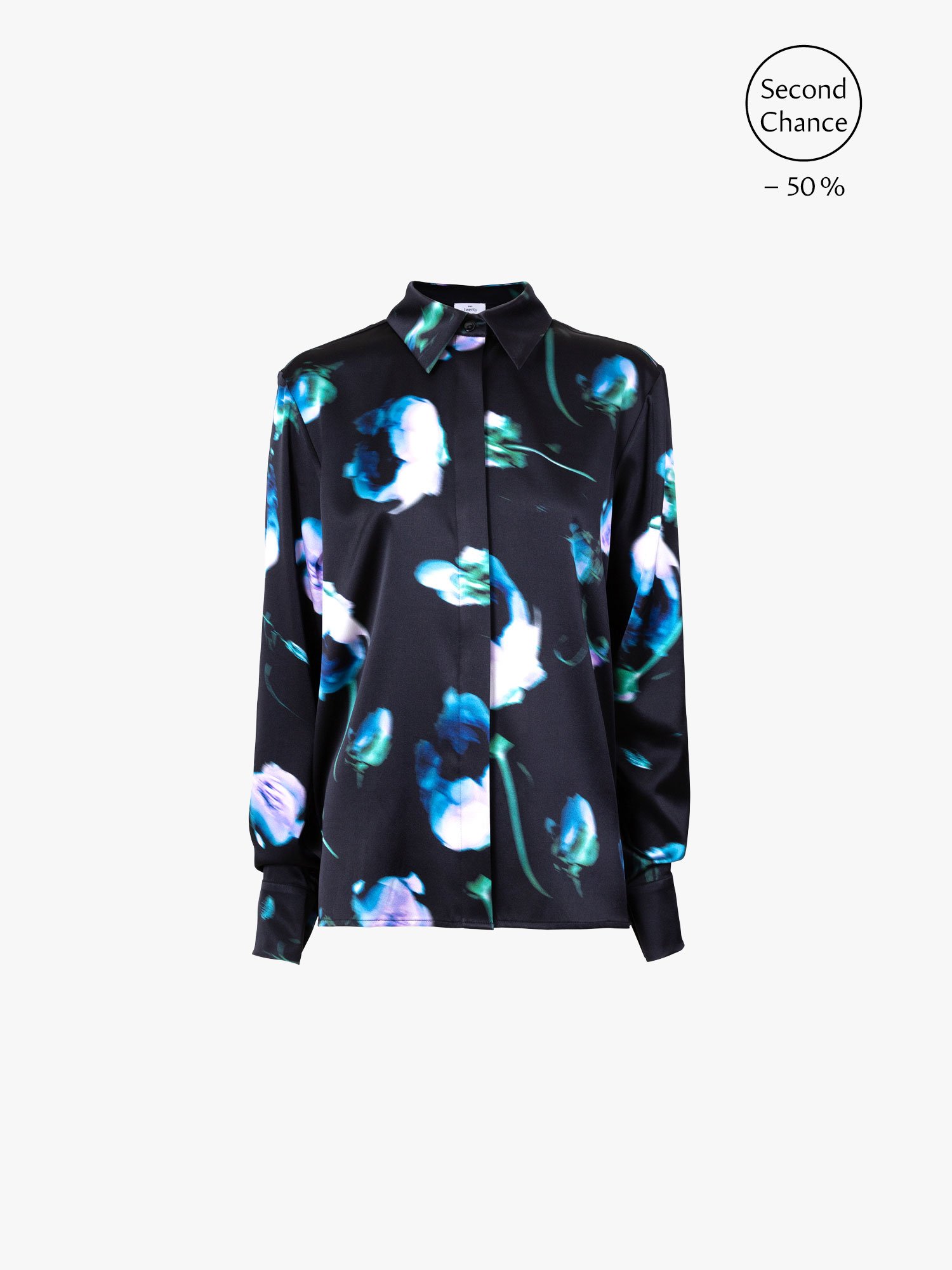 Shirt 1.d Silk Dunkelgrün