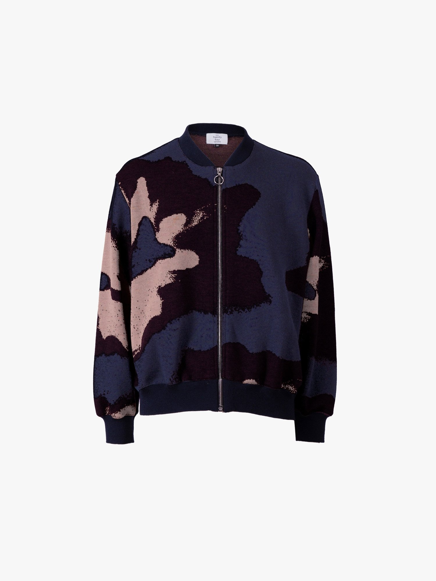 Jacket 1 „Winter Flowers“  Superfine Merino