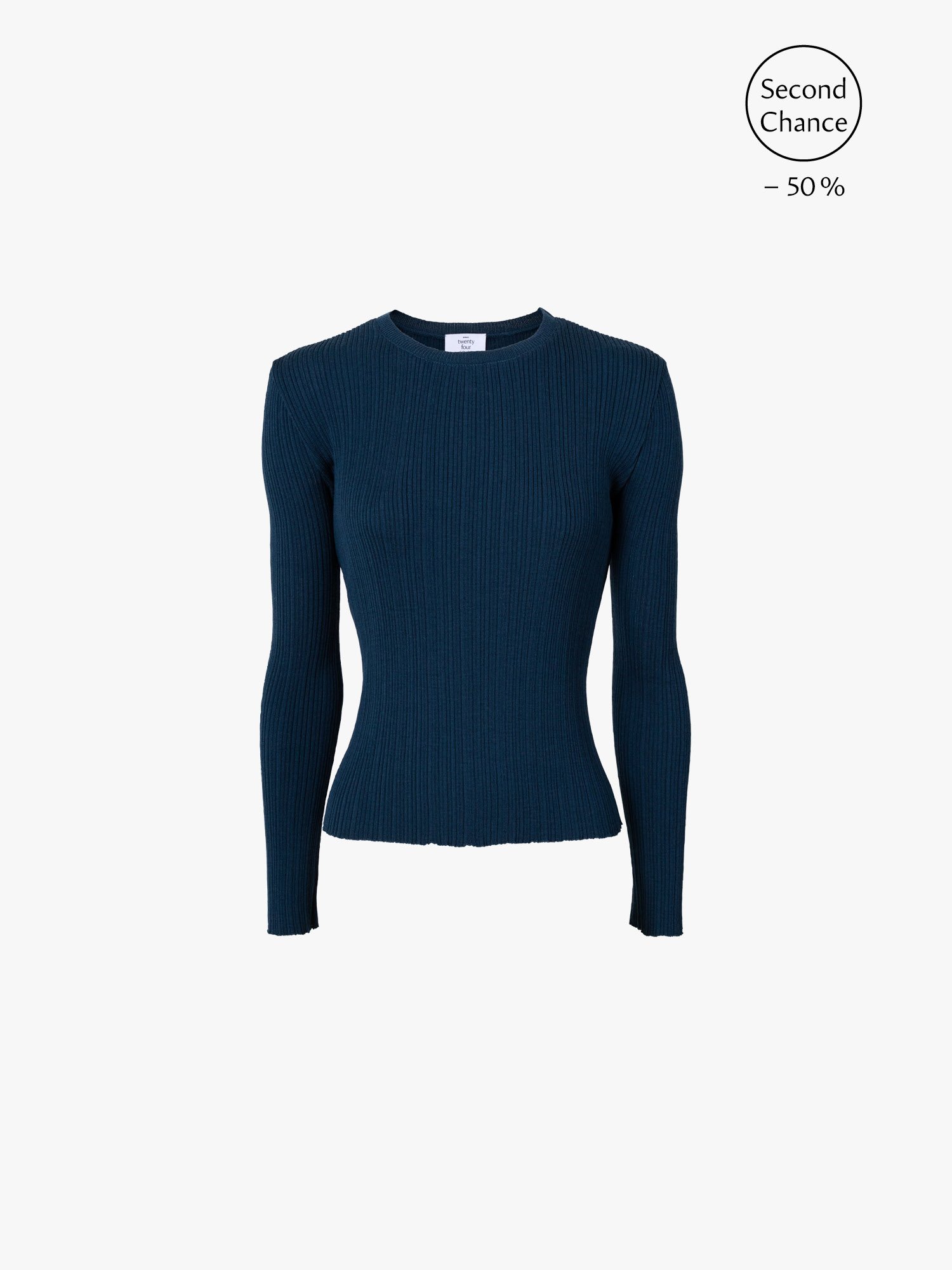 Longsleeve 1.32 Ultrafine Merino/Cashmere Petrol