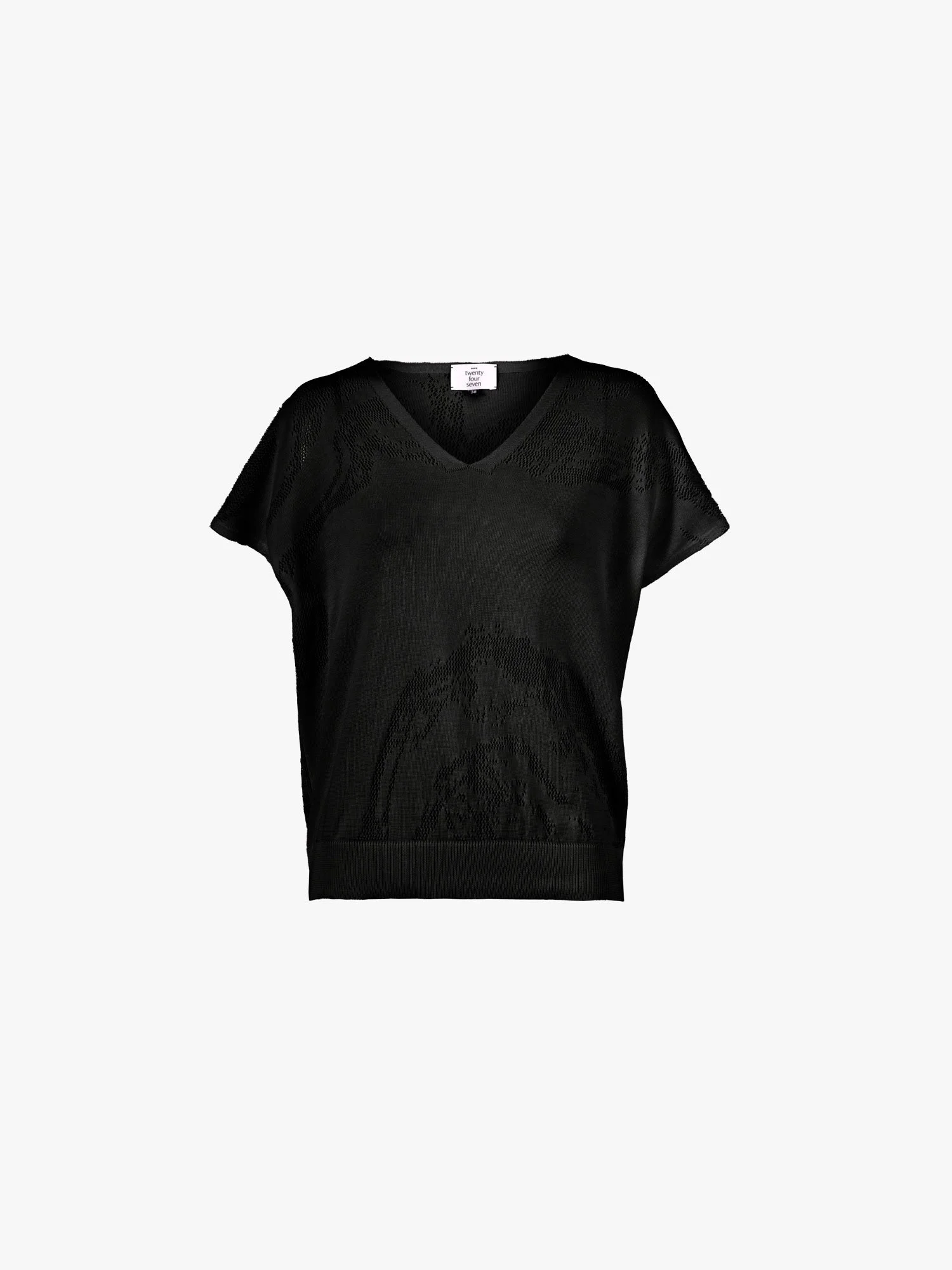 T-Shirt 2 "Summer Splash" Cotton Schwarz