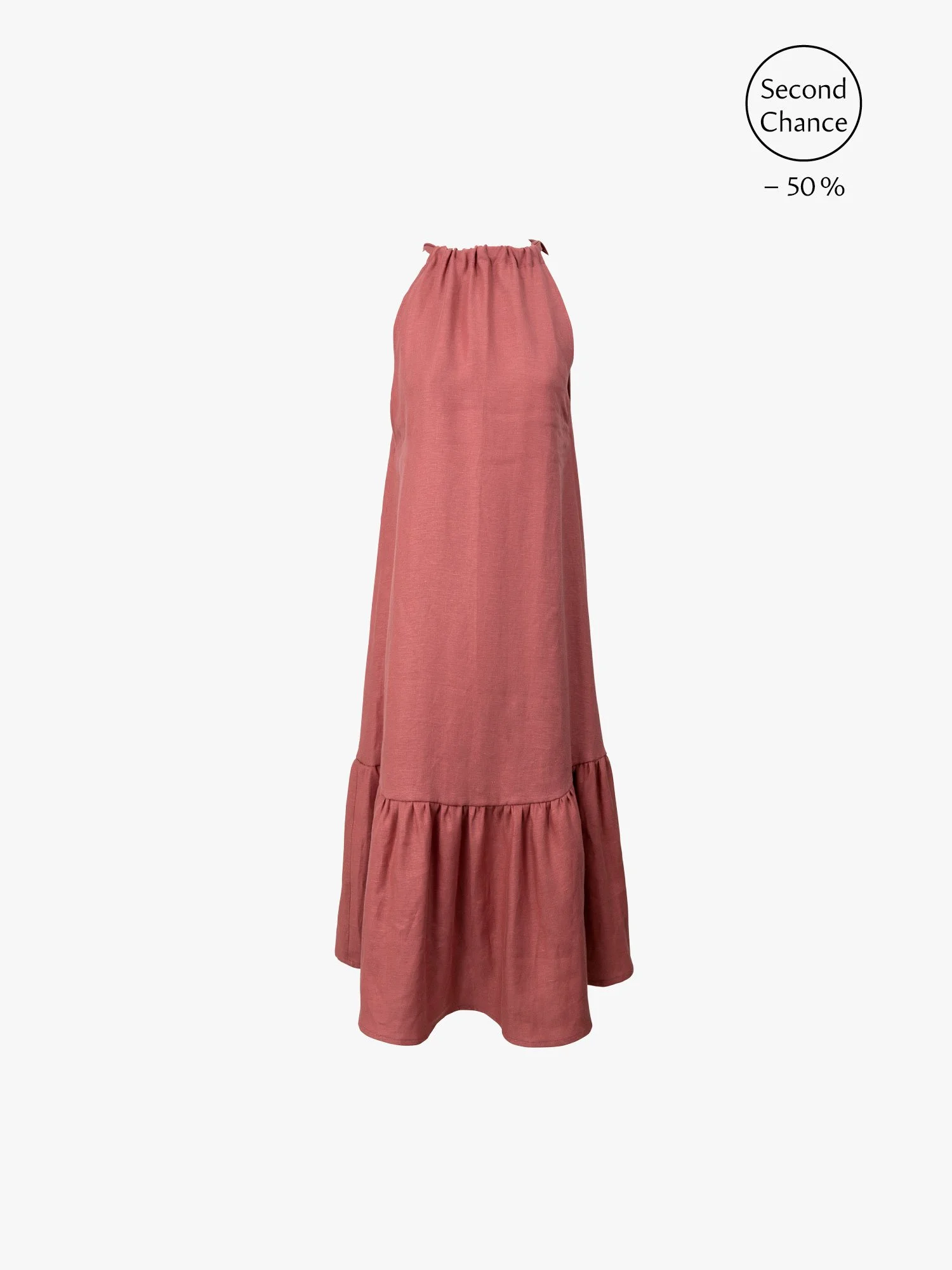 Dress 3.a Linen Koralle