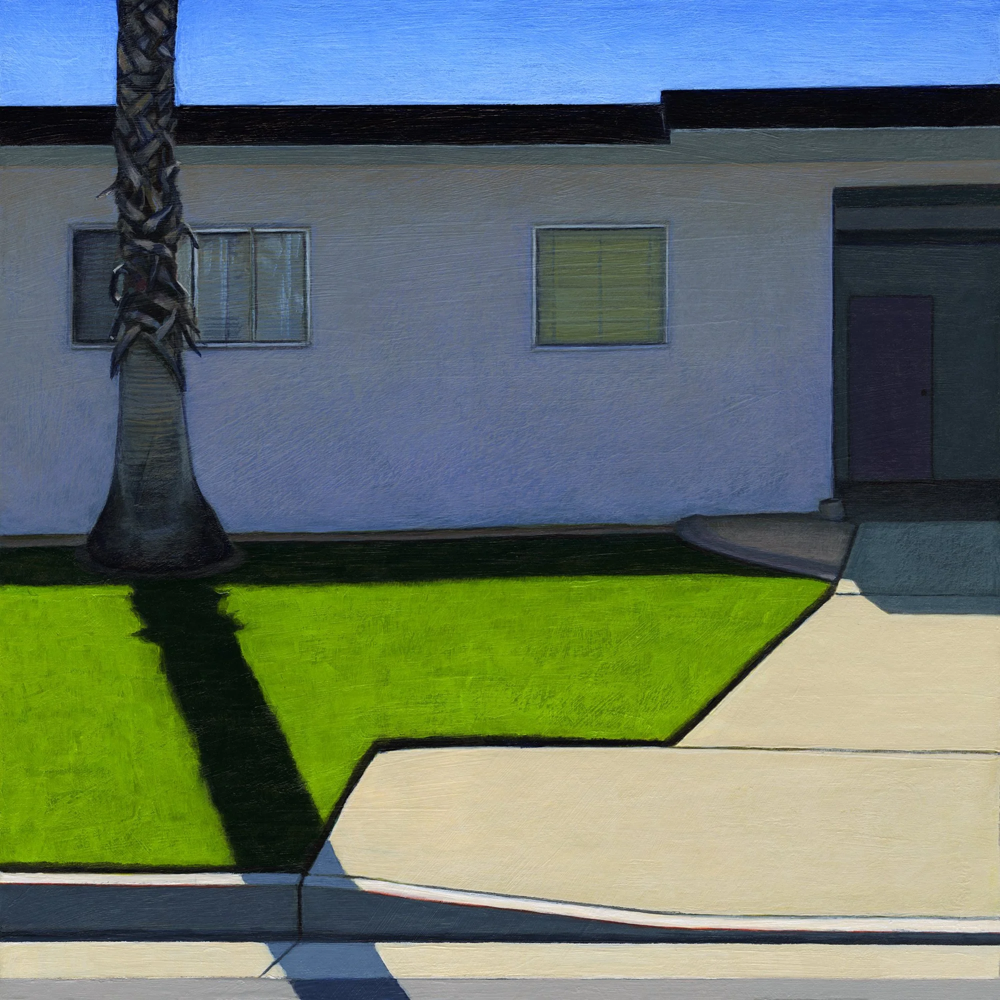 Agave at Dusk, 8"x8", 2026
   original available at  Nahcotta   , Portsmouth, NH