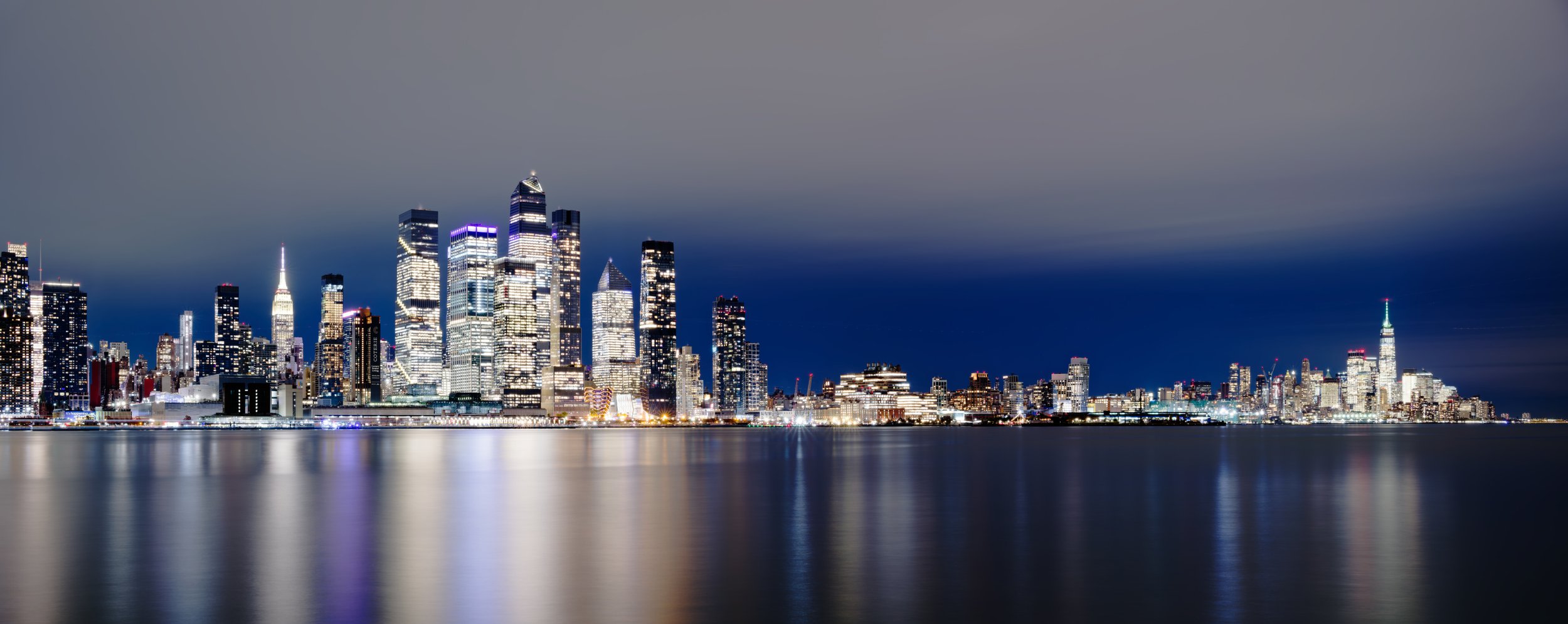 New York, NYC, Manhattan, West Side, night.  Photography by Douglas Seigars.