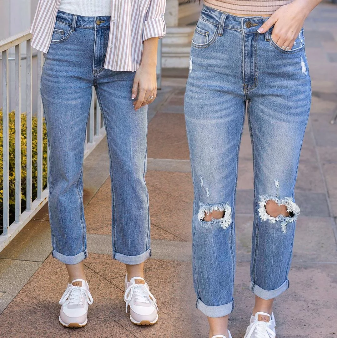 High Rise Grace And Lace Girlfriend Jeans Cheap Grace Jeans On