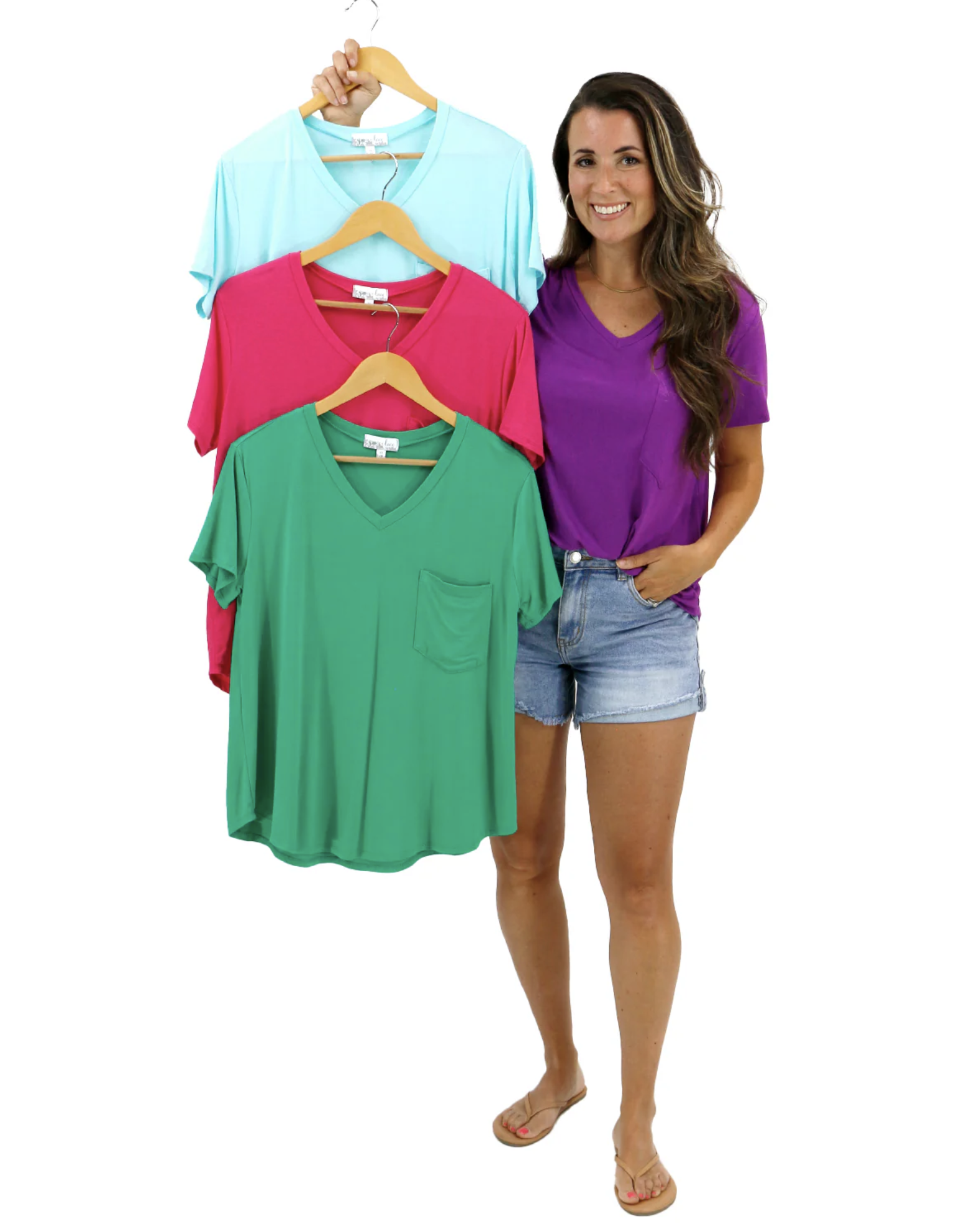 Grace & Lace Perfect Pocket Tee