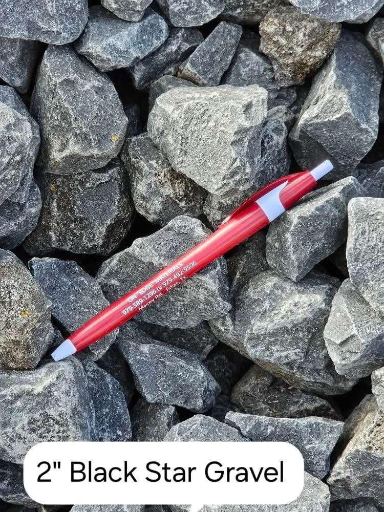 2 " Black Star Gravel