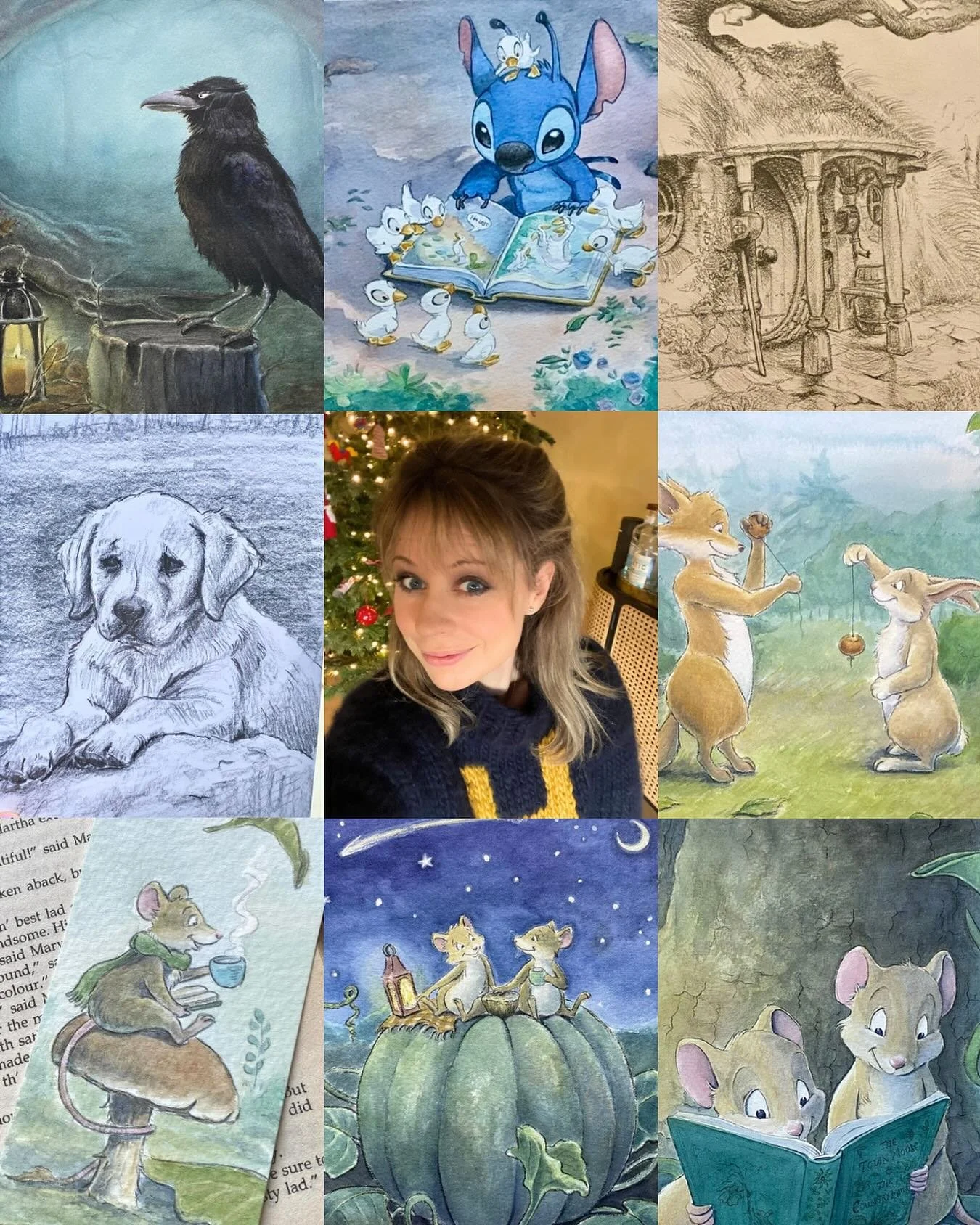 Art vs Artist 2025!! ✨⭐️✨ I feel like this has been the best year yet&hellip; I didn&rsquo;t have any self-punishing goals for once - I just wanted to show up (almost) every evening and make art whilst trying to get better at marketing on here, too. 