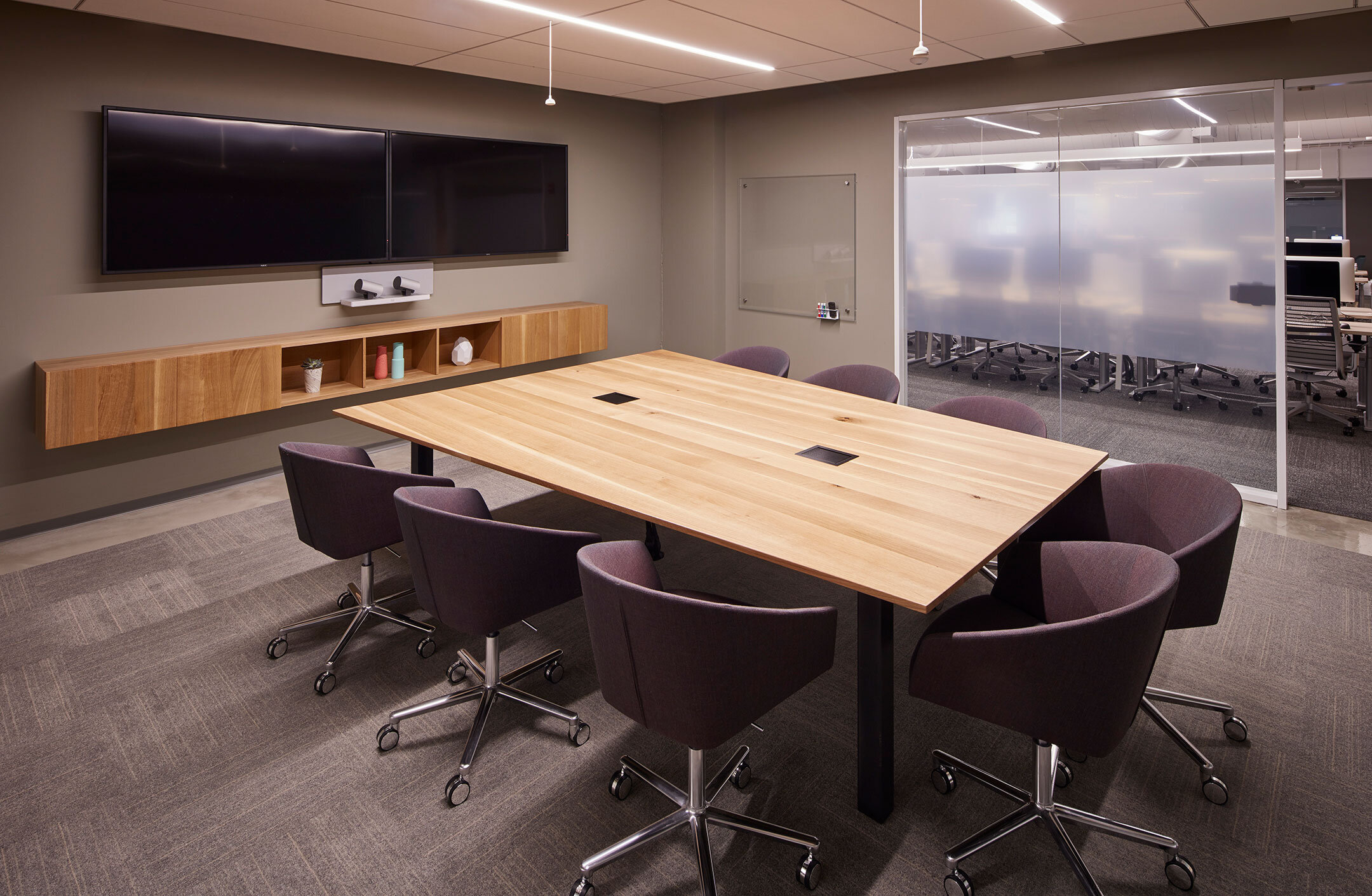 urban walnut conference table