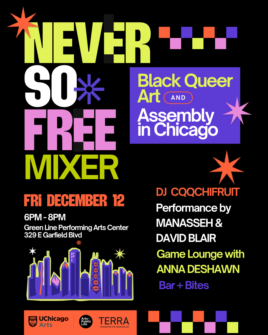 Never So Free: Artists + Space Makers Mixer
