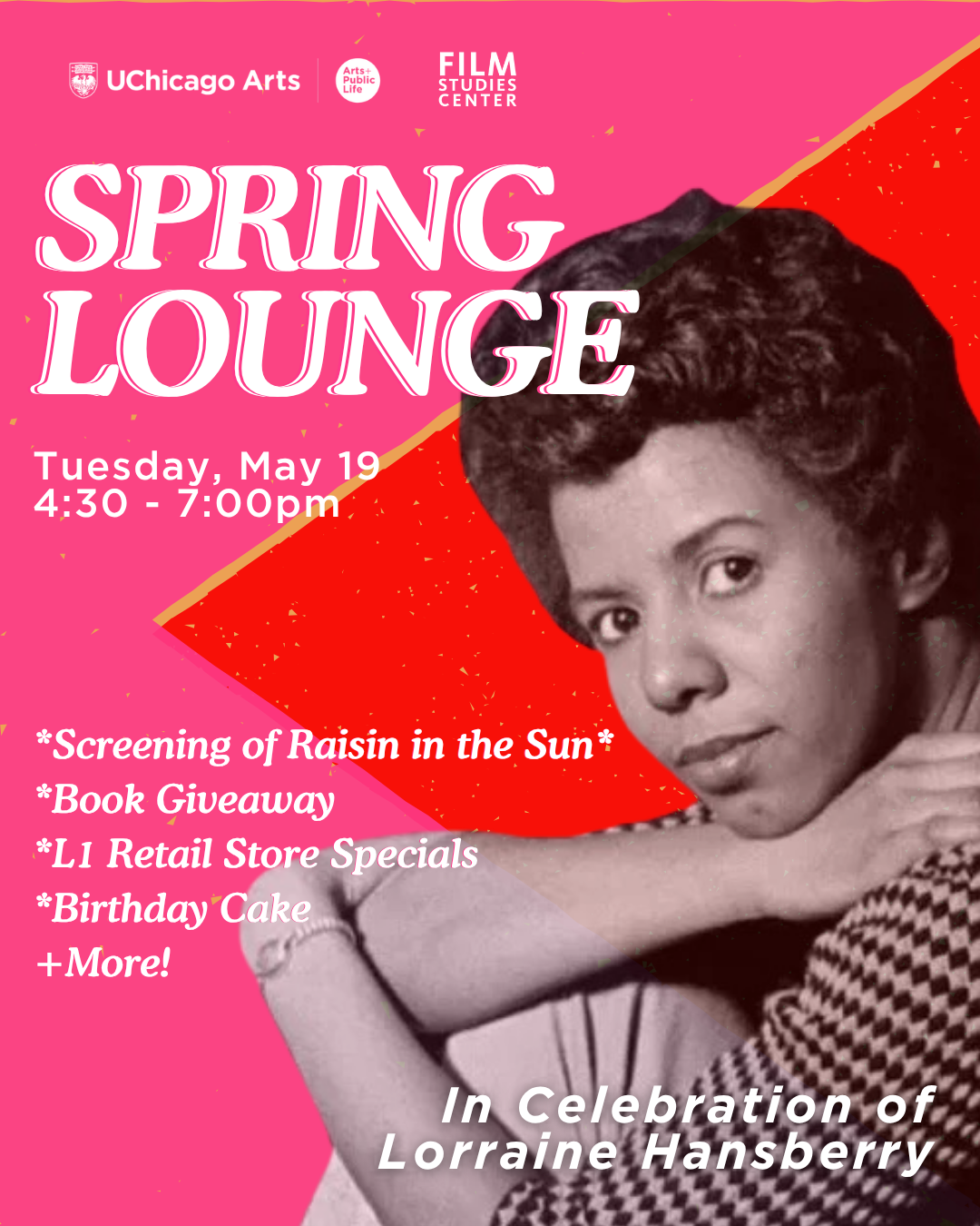 Spring Lounge: Celebrating Lorraine Hansberry