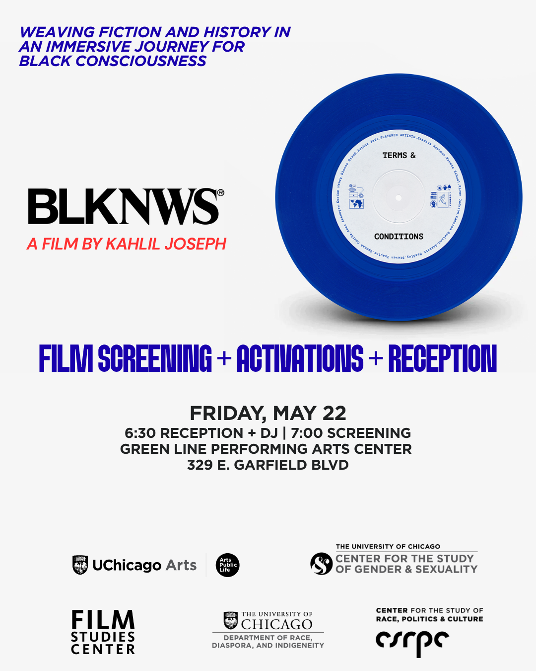 BLKNEWS: Terms & Conditions | Film Screening + Activations