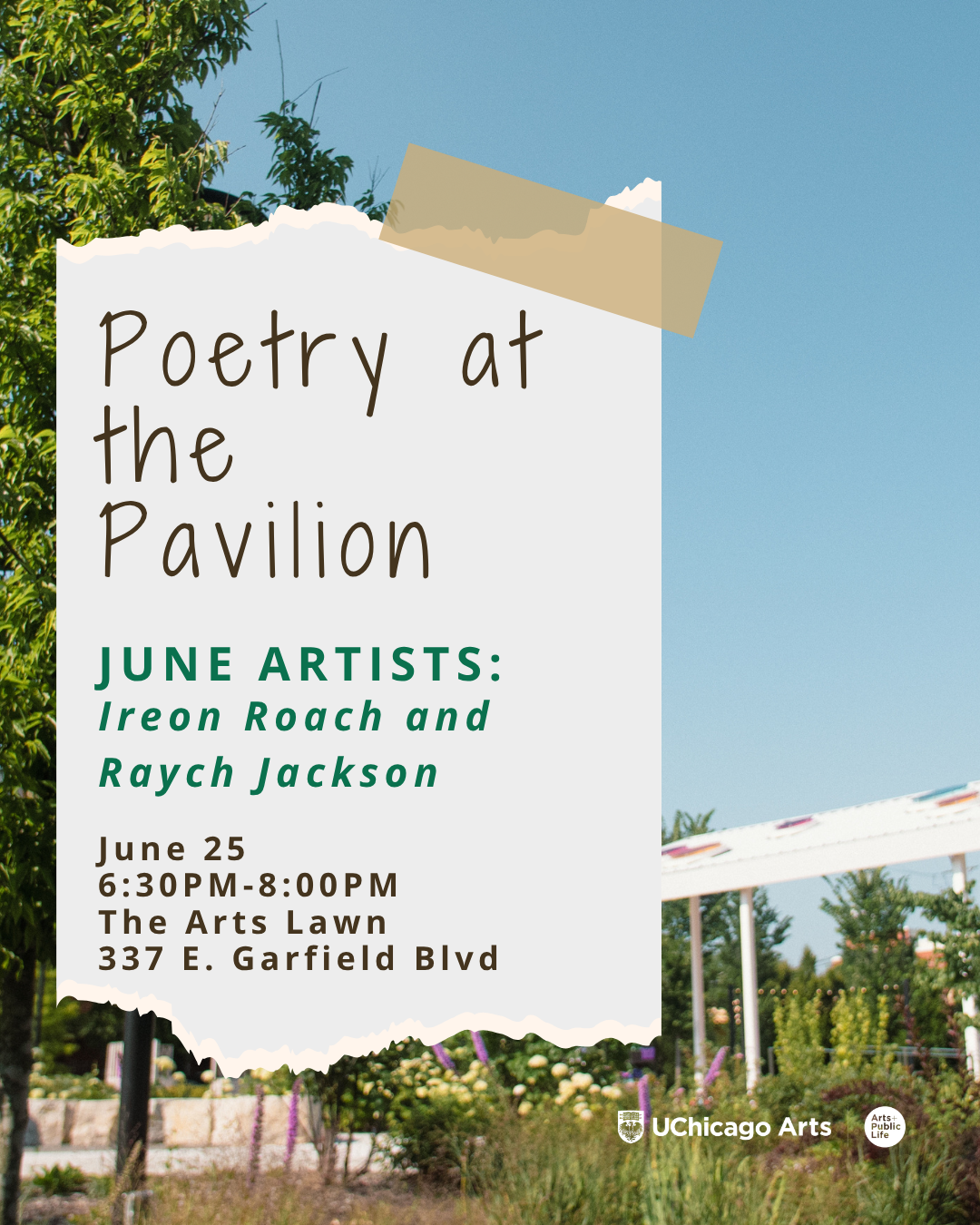 Poetry at the Pavilion