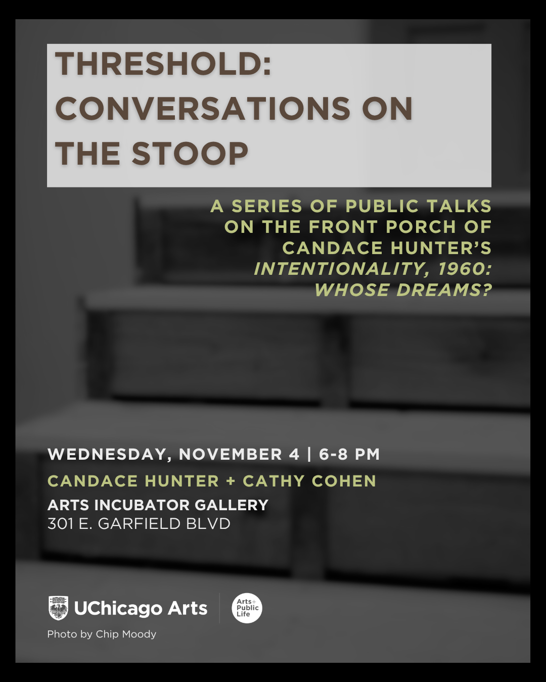 Threshold: Conversations on the Stoop: Featuring Candace Hunter and Cathy Cohen