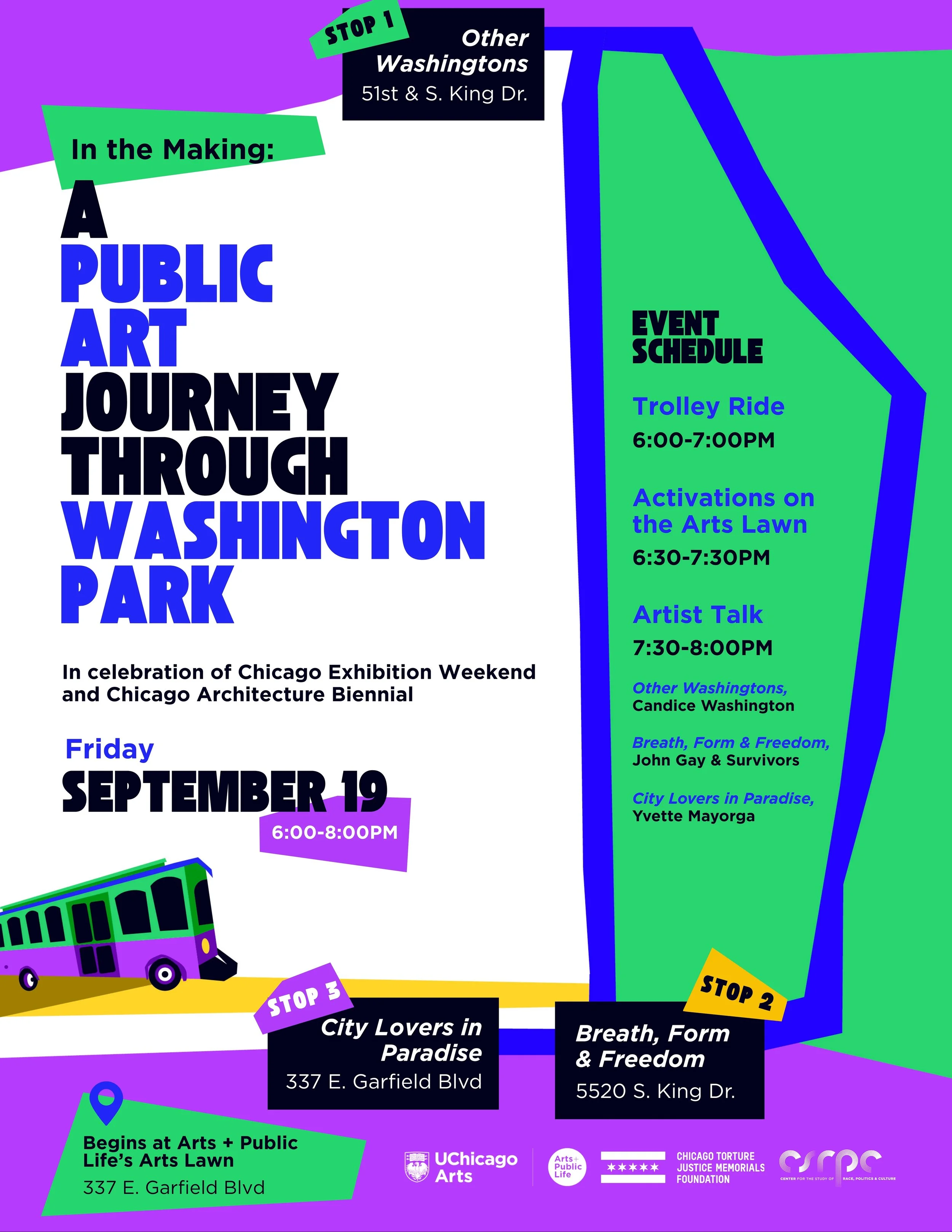 In the Making: A Public Art Journey Through Washington Park