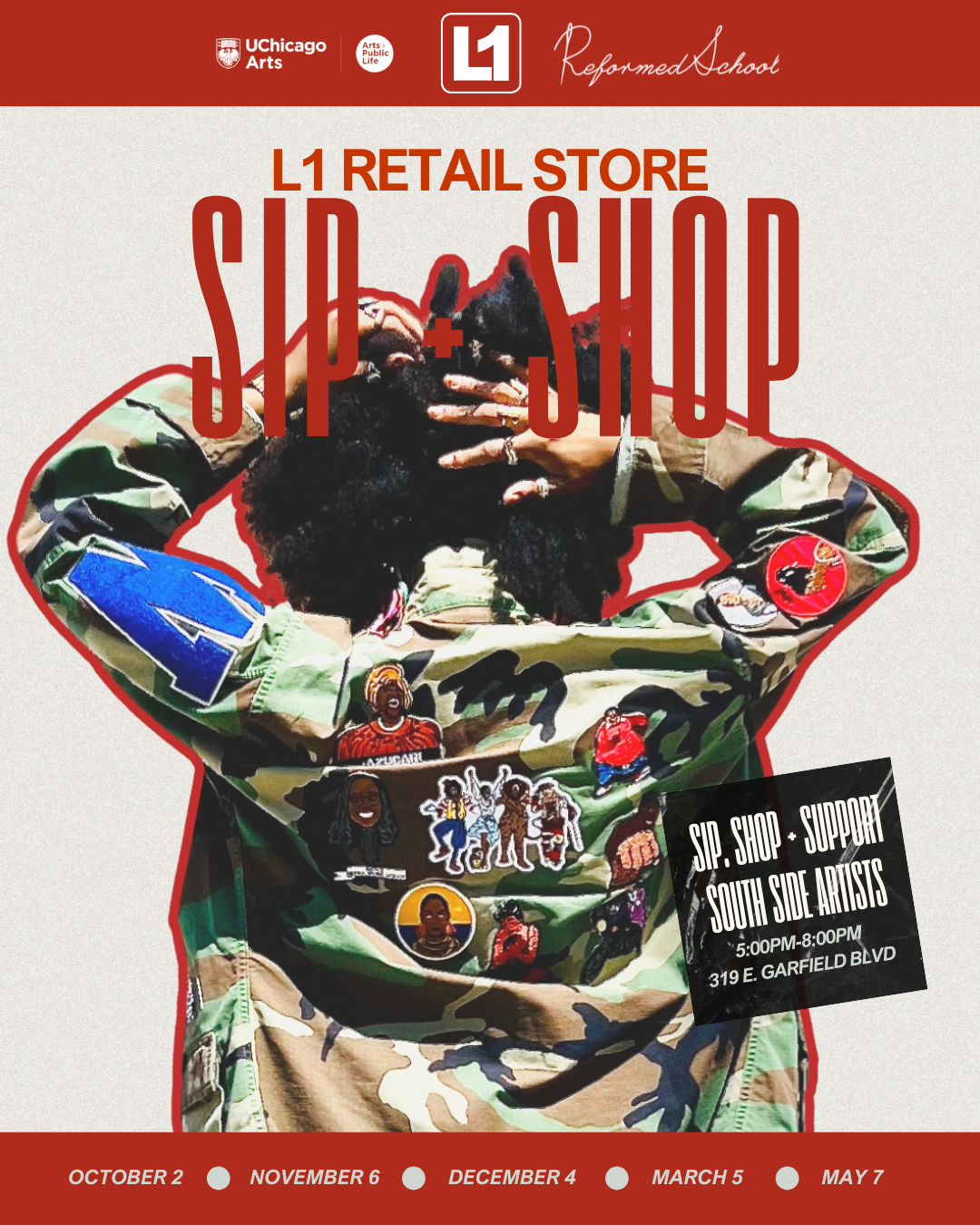 Sip + Shop at the L1 Retail Store — Arts + Public Life