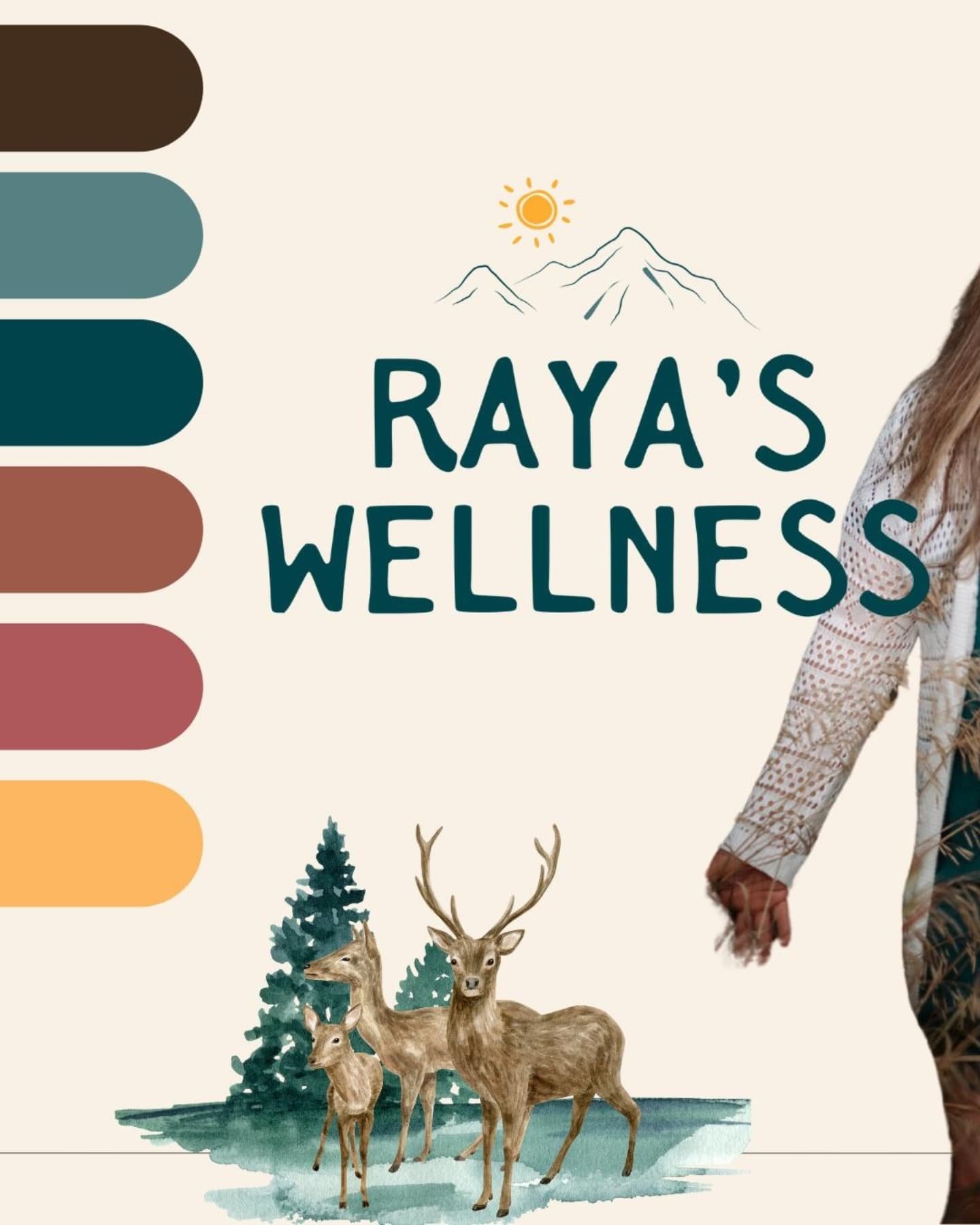 A website dripping in nature. @rayaswellness