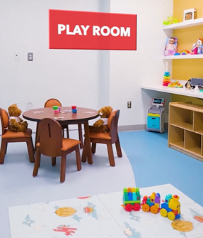Mary Alice and Bennett Brown Foundation help little patients play