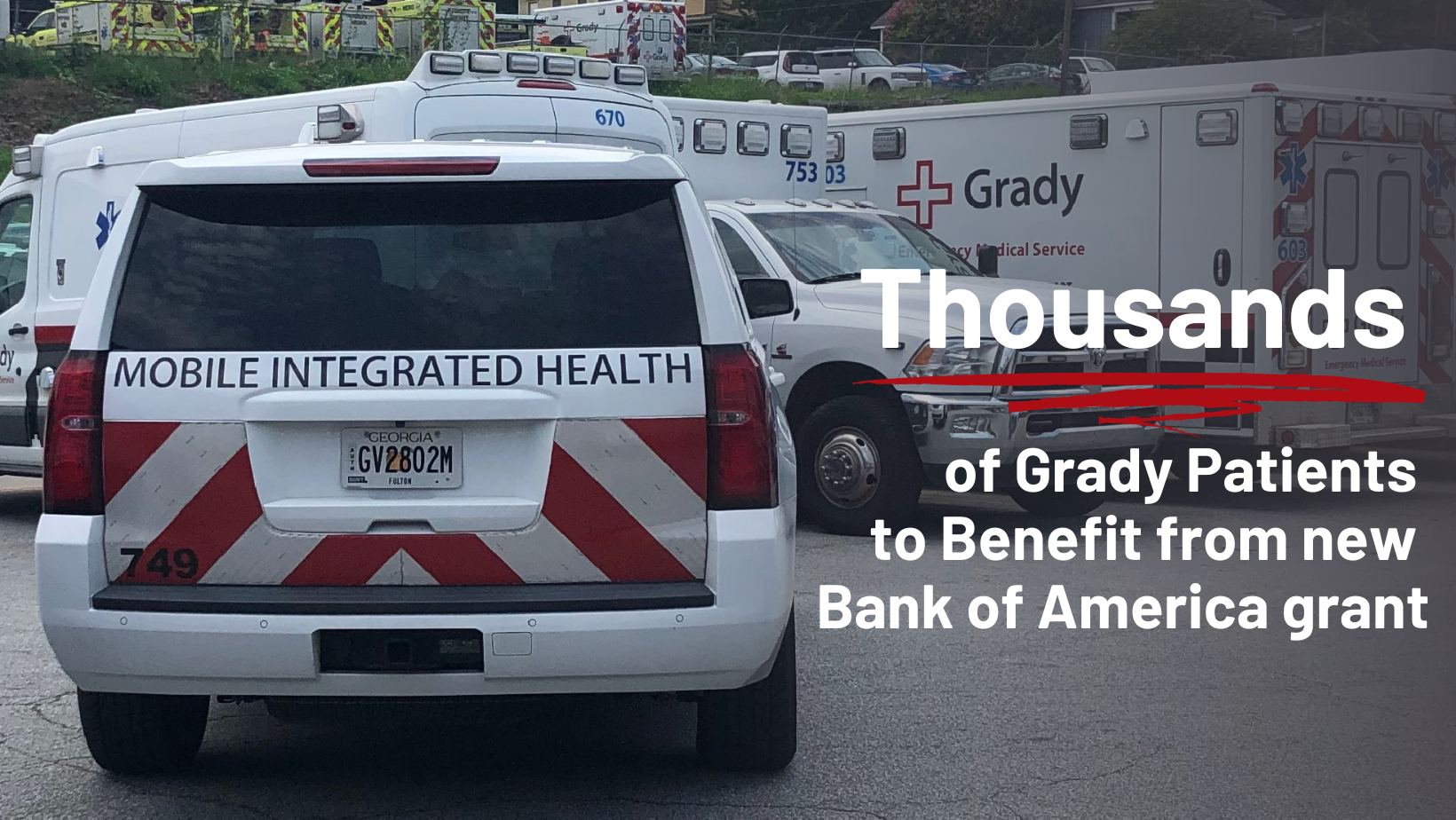 Thousands of Grady Patients to Benefit from Bank of America Grant — Grady Health Foundation