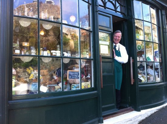 guernsey national trust, Victorian sweet shop, outside view
