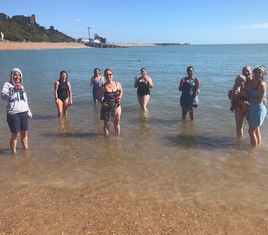Sea swimming has such a positive impact on your mental and physical well-being. 

One of the reasons for this is that it&rsquo;s incredibly social. Every single swimmer I&rsquo;ve met is friendly! We&rsquo;ve got such a lovely community. 

The positi