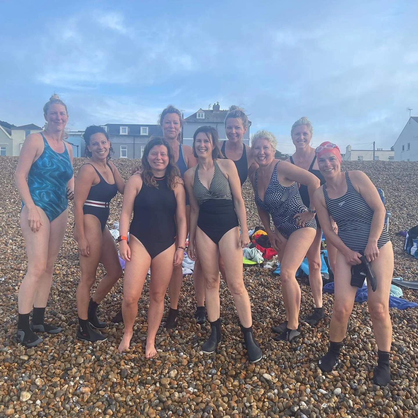 Swimming in the sea is amazing! 

It makes your happy - it clears anxiety and stress and it lifts your mood. 

It keeps you fit - just 10 minutes is a great workout and your metabolism will be boosted for the rest of the day. 

It forces your to stay