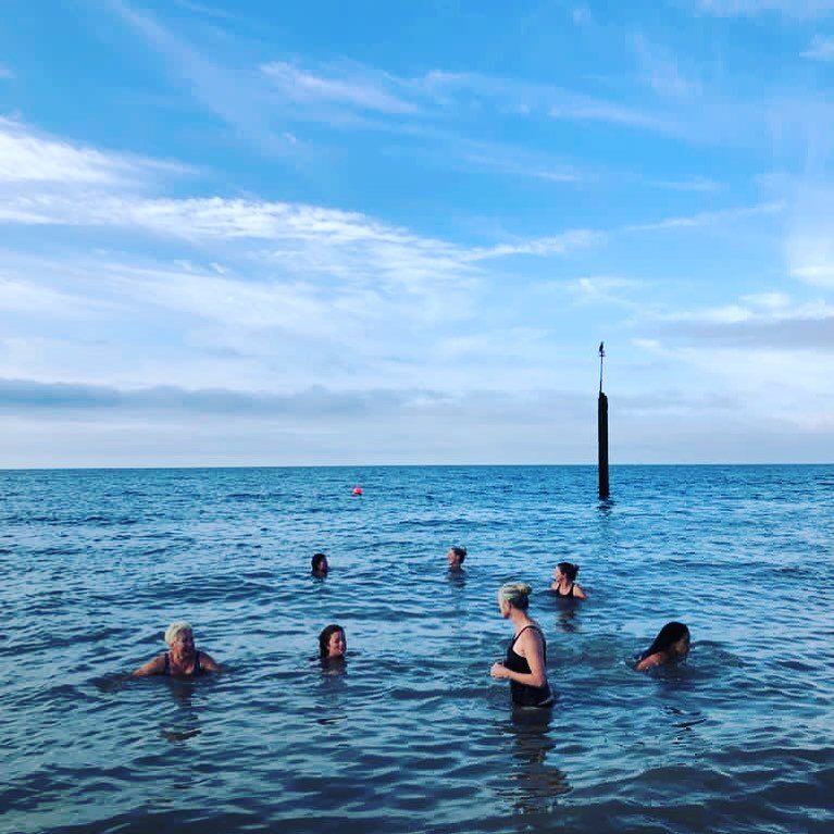 Sea swimming is more than just swimming. Showing up each day takes courage. I learn something new each swim. There&rsquo;s something primal about it. A sense of belonging I&rsquo;ve never felt anywhere else. 

There are so many physical and health be